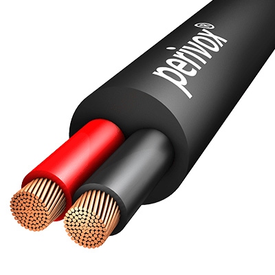Luidsprekerkabel Zwart (Rol van 100m)