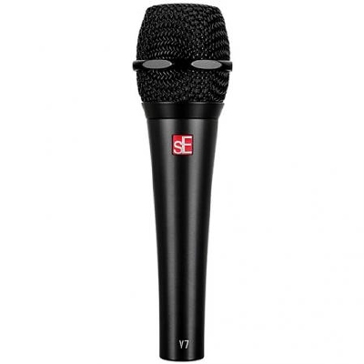 V7 premium dynamic vocal mic Black