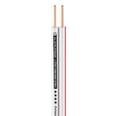 Adam Hall Cables 4 STAR SPEAKER 207 FLAT SNOW
