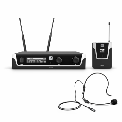 LD Systems U508 Series - Ontvanger + Bodypack & Headset