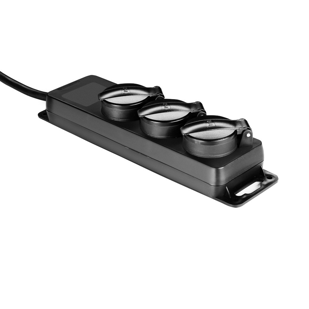 3-voudig Stekkerblok 3m IP44