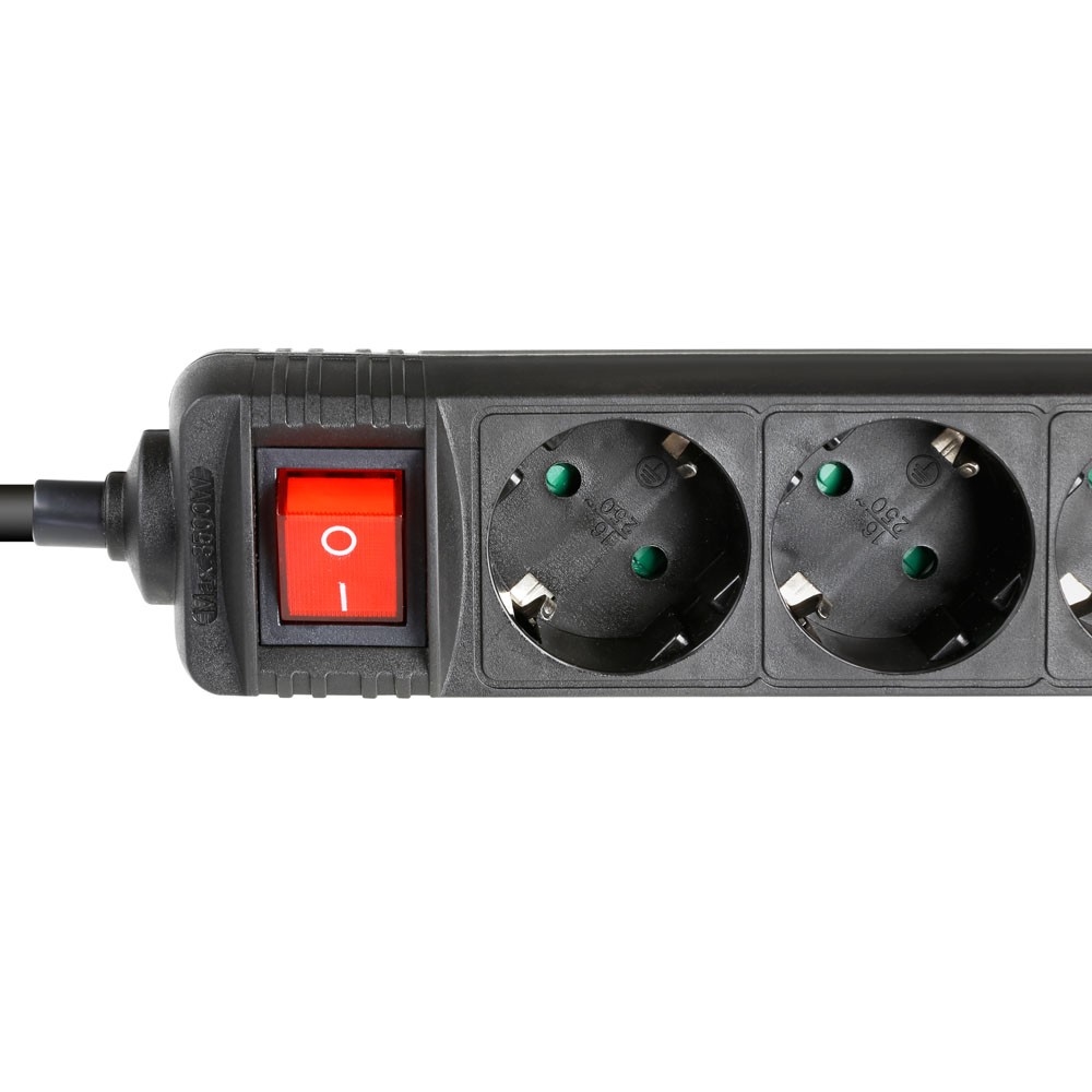 3-voudig Stekkerblok met schakelaar 1.4m