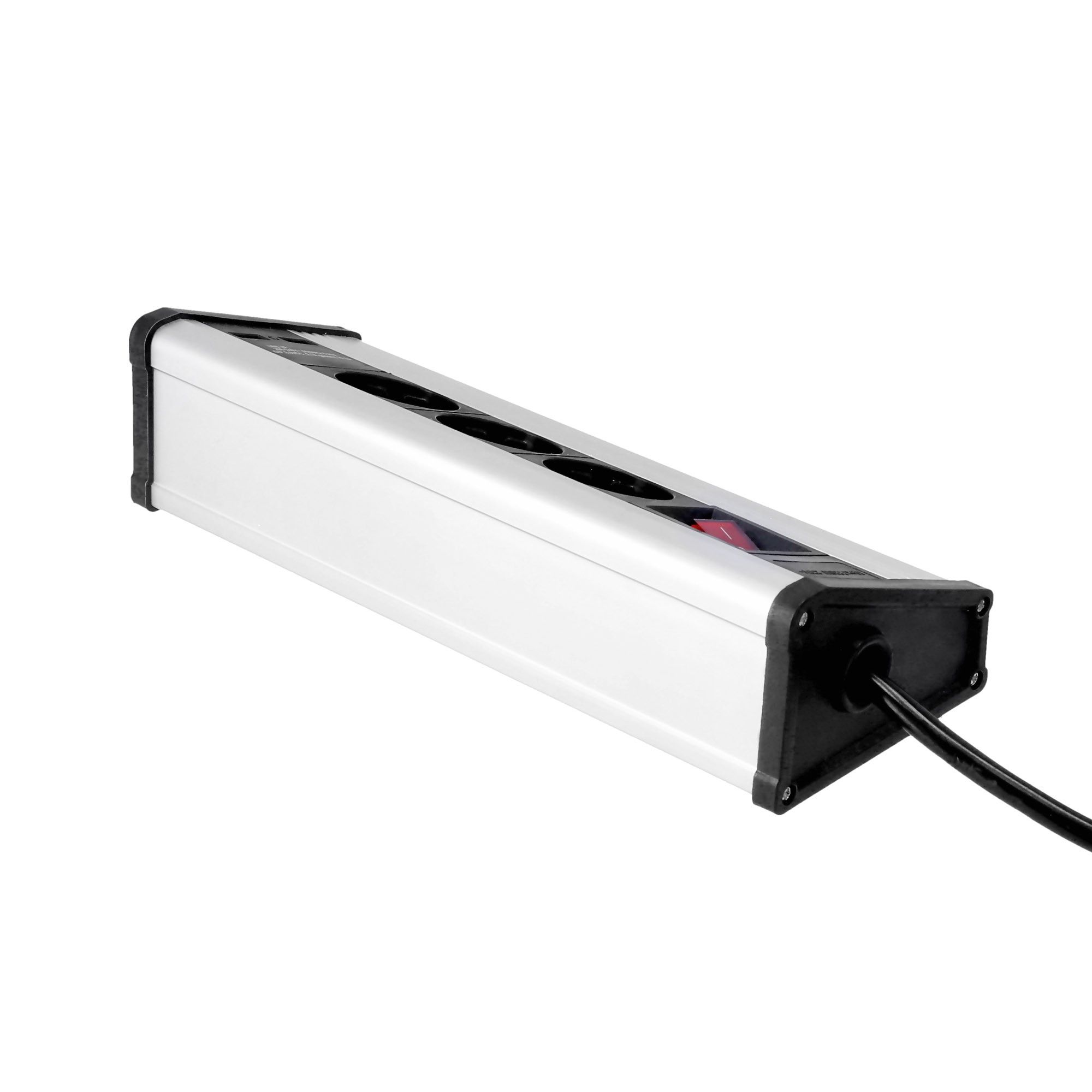 3-voudig Stekkerblok met schakelaar en 2x USB Desktop 1.4m