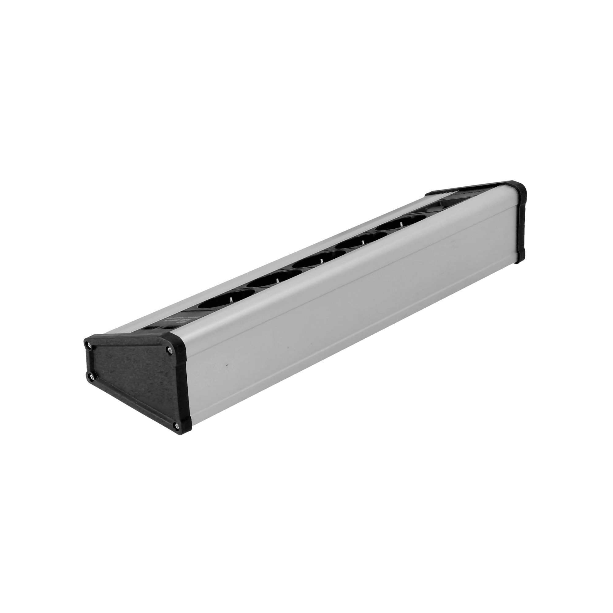 5-voudig Stekkerblok met schakelaar en 2x USB Desktop 1.4m