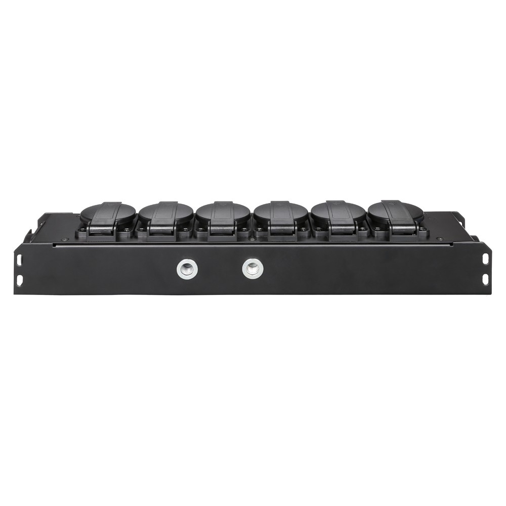 6-voudig Pro Stekkerblok PowerCON TRUE1 in