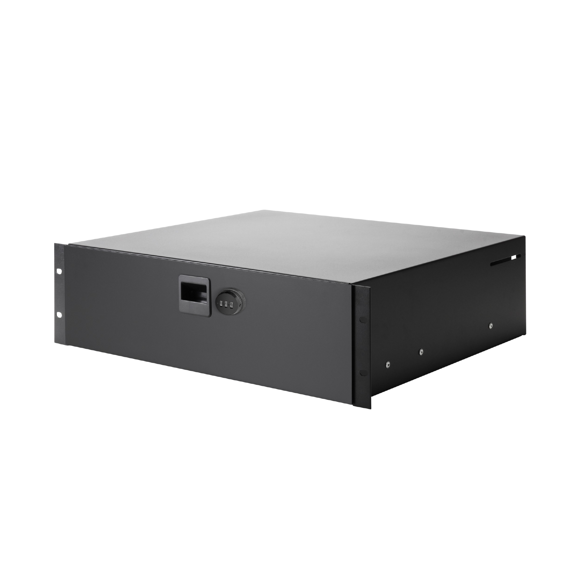 Adam Hall 19" 3U Racklade Staal met combinatie slot