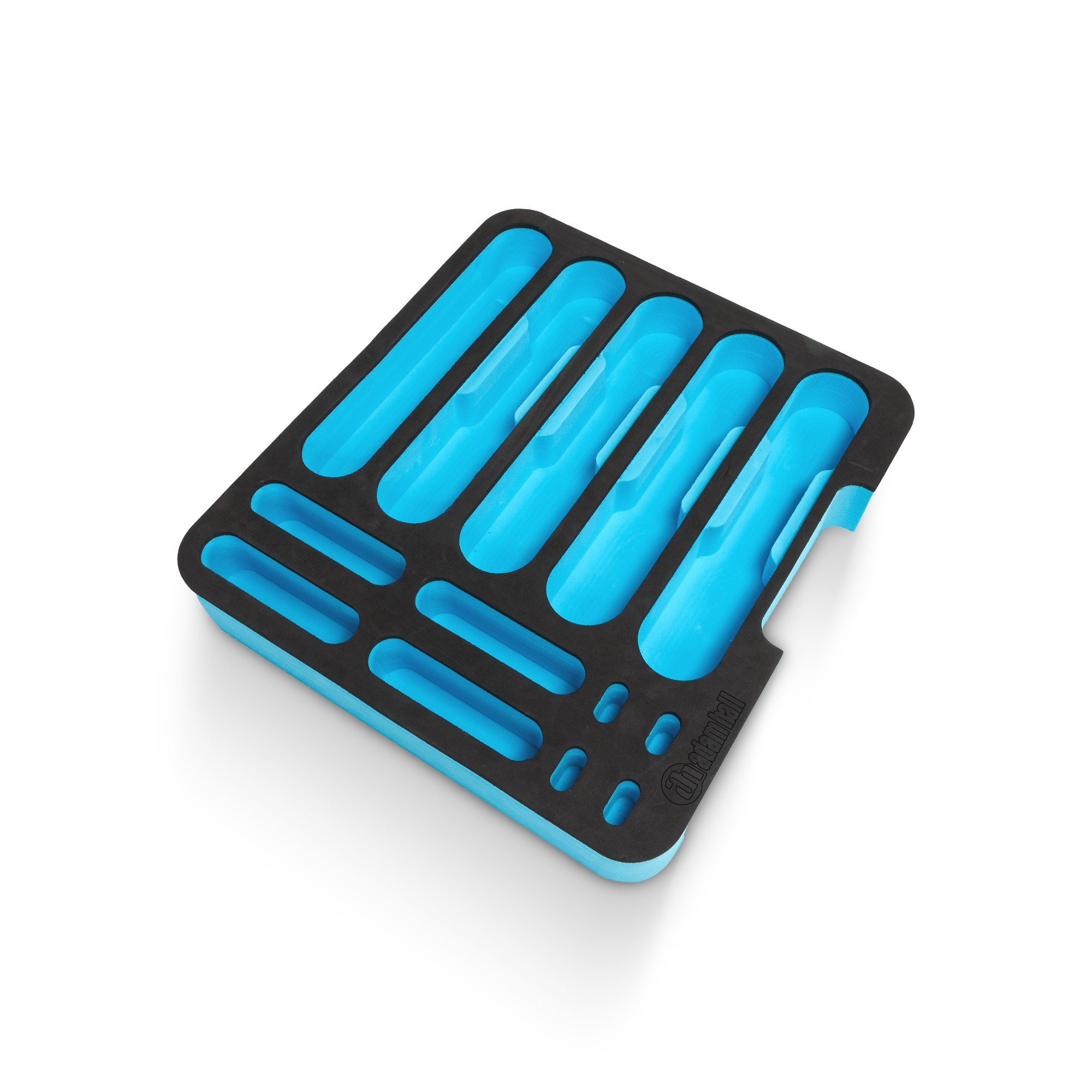 Adam Hall 19" Microfoon inlay voor 2U Racklade