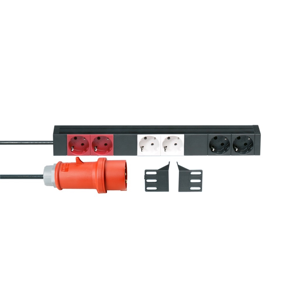 Adam Hall Cables AH RACK PDU 6 CEE