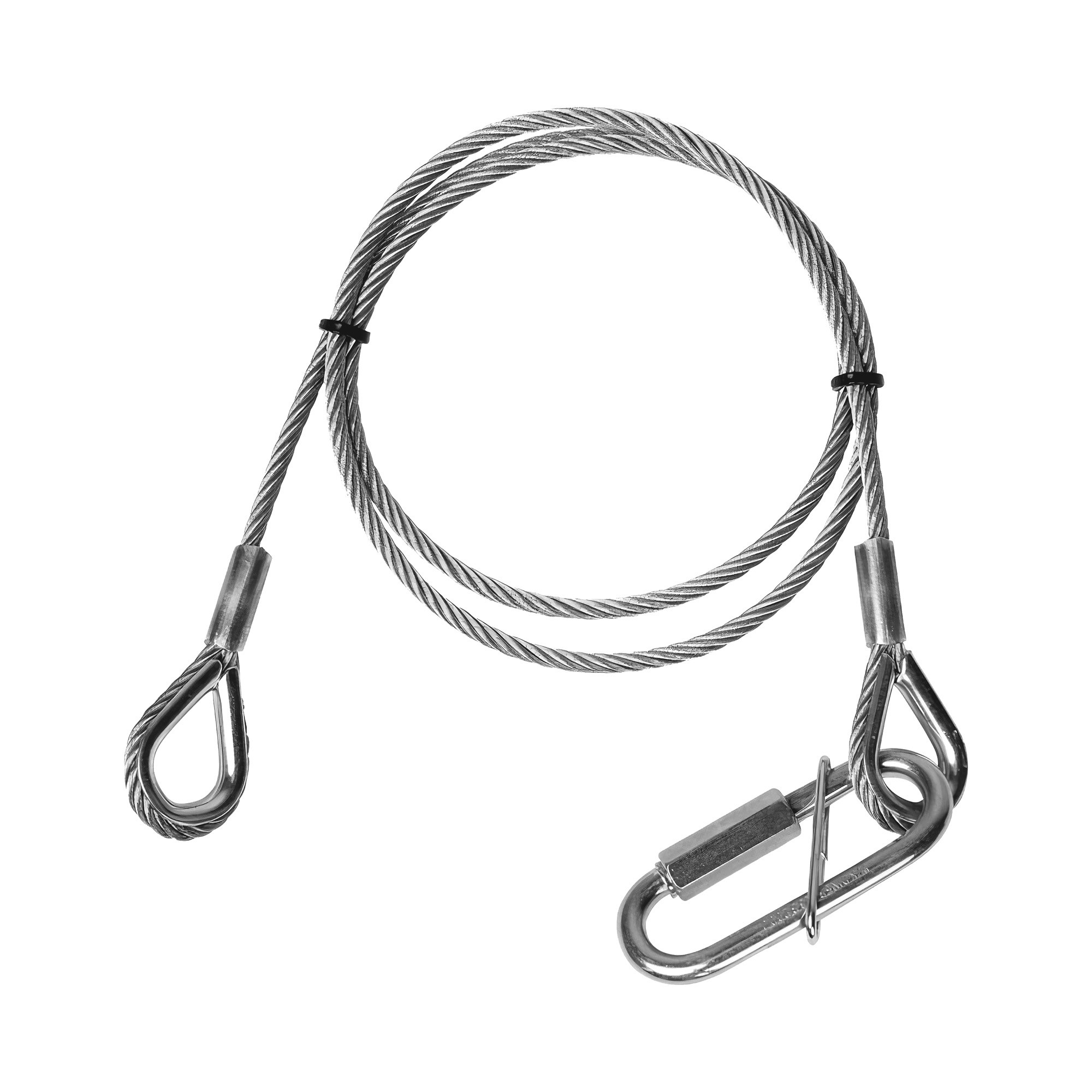 Adam Hall Safety Kabel, 6mm  1m