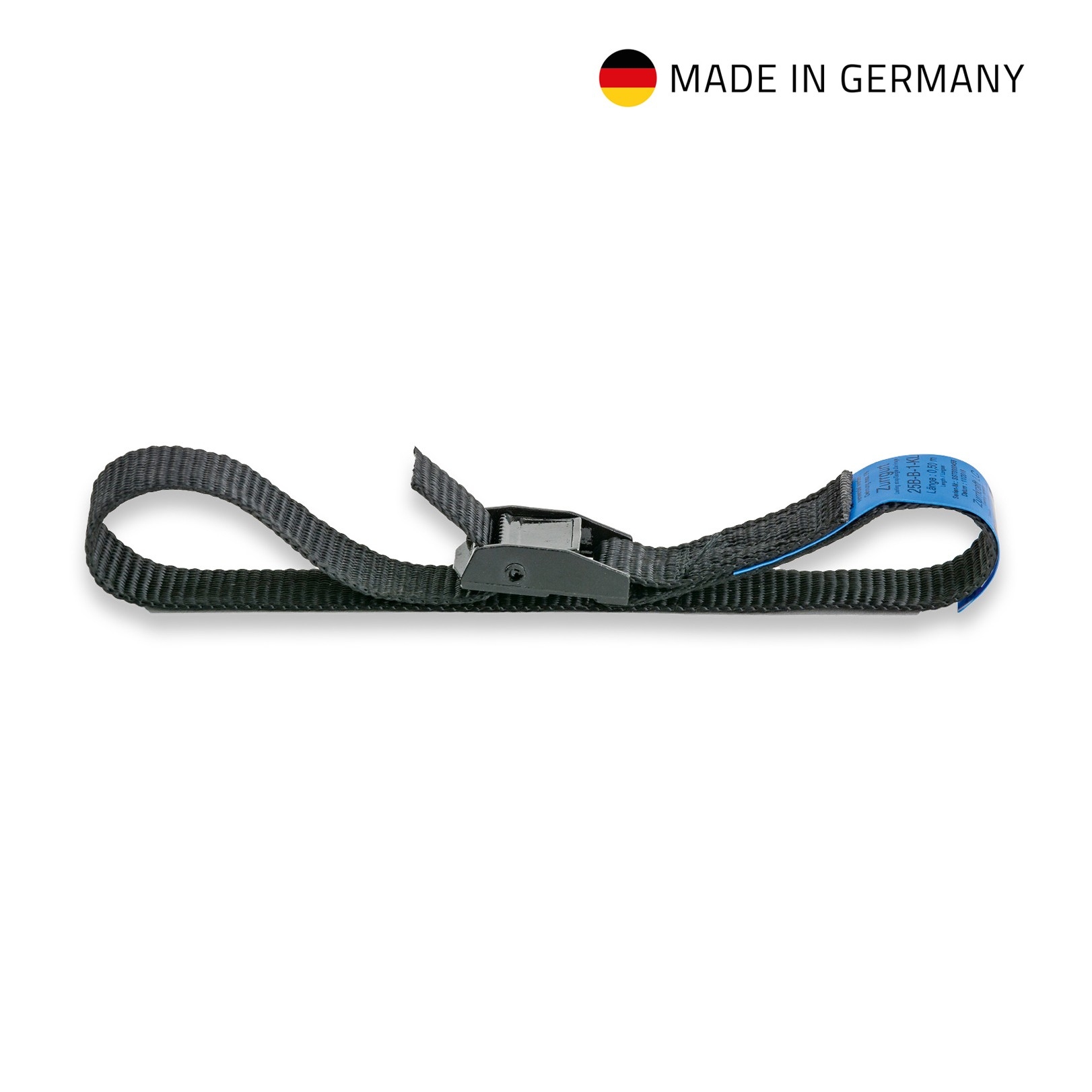 Adam Hall Spanband met klem 25mm - 6m