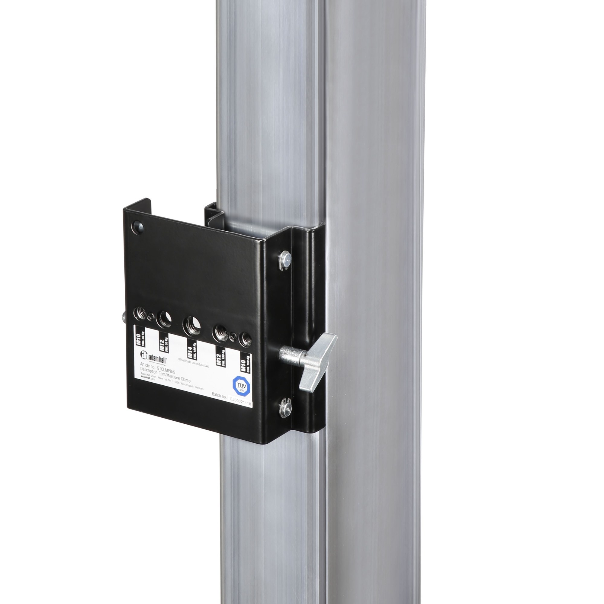 Adam Hall Universele Tentklem Zwart