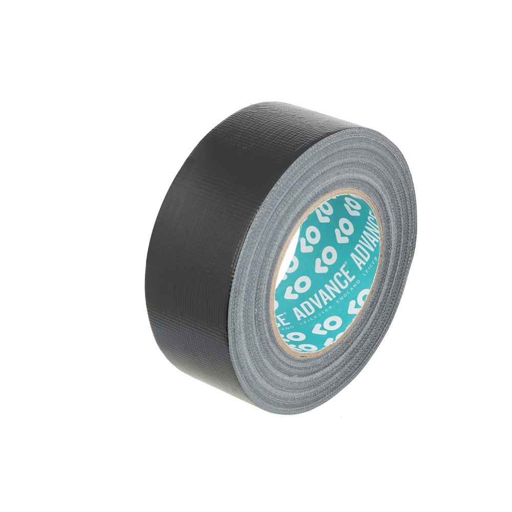 Advance Duct tape Zwart 50mm x 50m