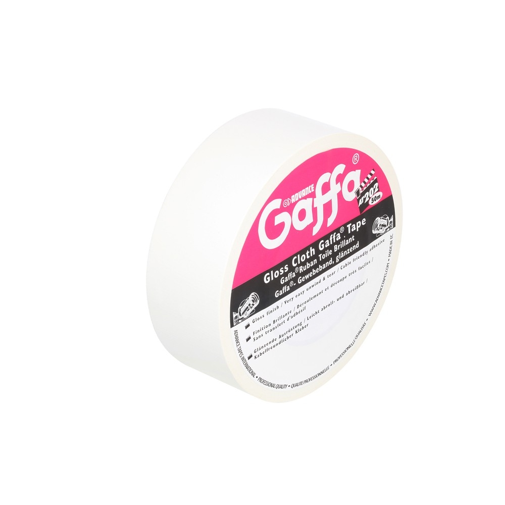 Advance Gaffa tape Wit 50mm x 50m