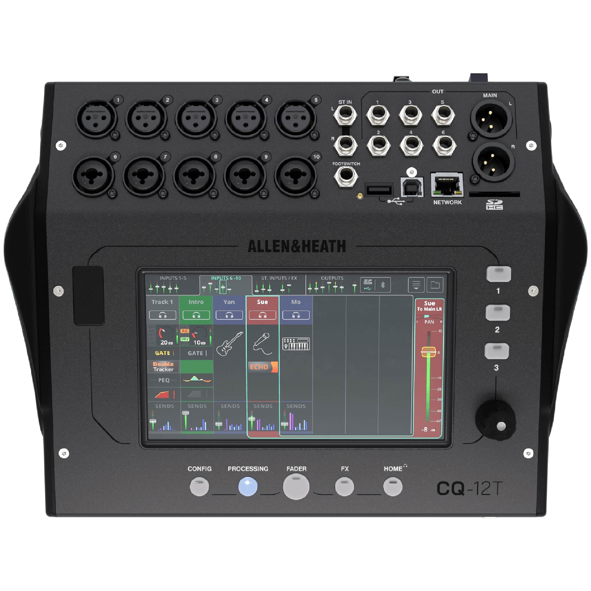 ALLEN & HEATH CQ-12T Ultra-Compact Mixer