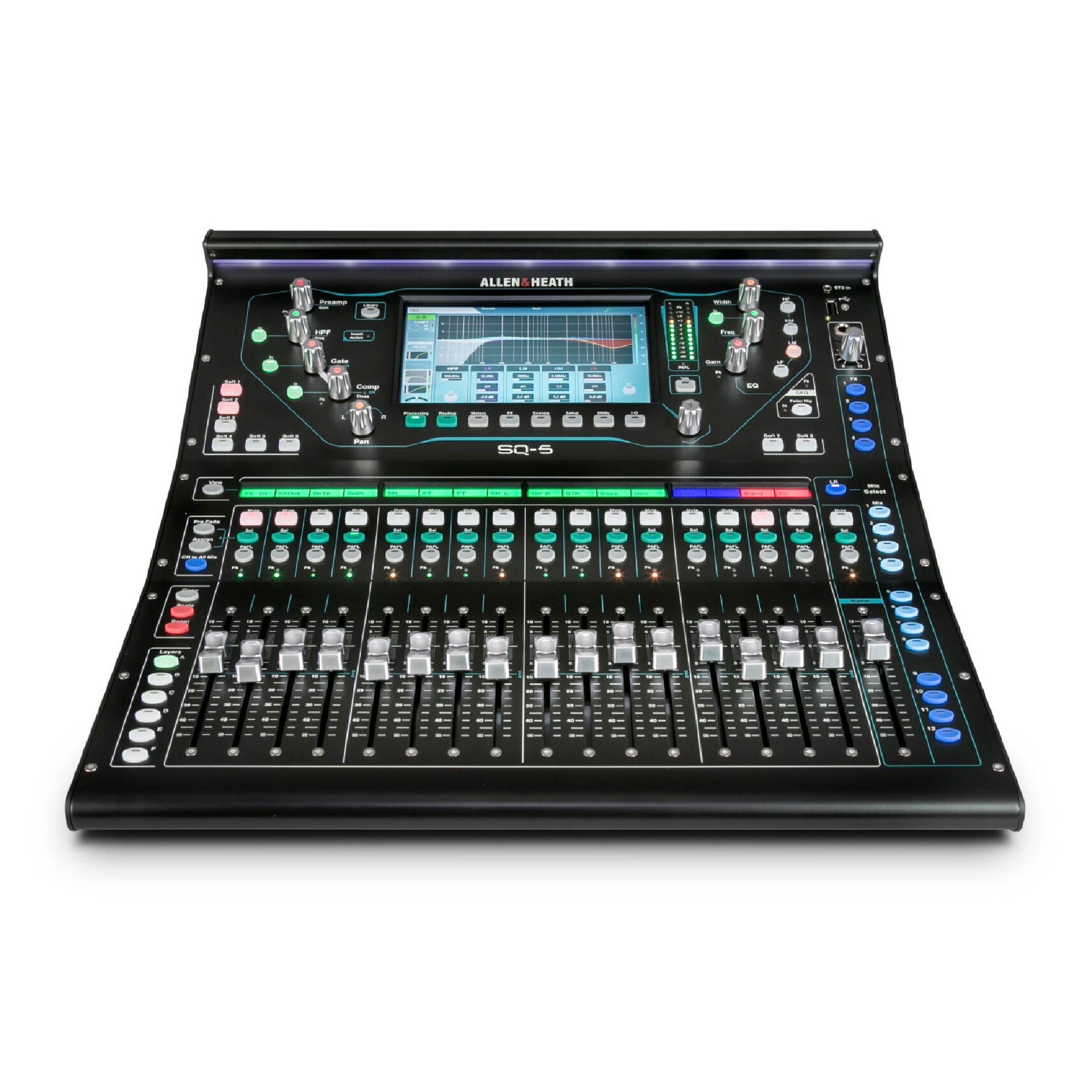 Allen & Heath SQ-5 digitaal mengpaneel