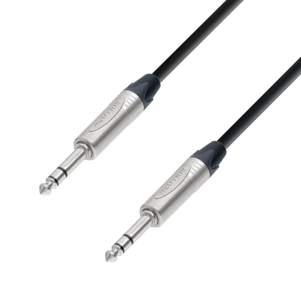 Audio kabel Neutrik Jack TRS instrumentkabel 3m