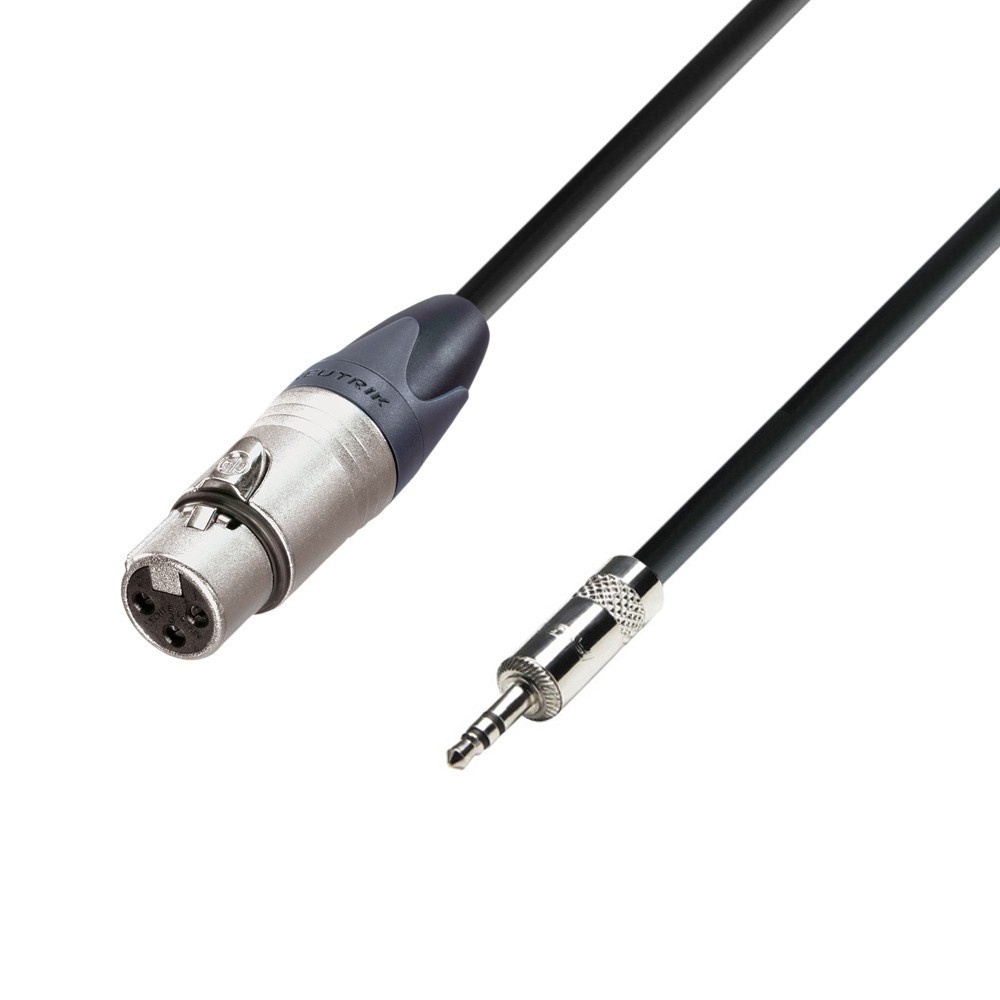 Audio kabel Neutrik XLR Female naar Mini Jack TRS 1.5m