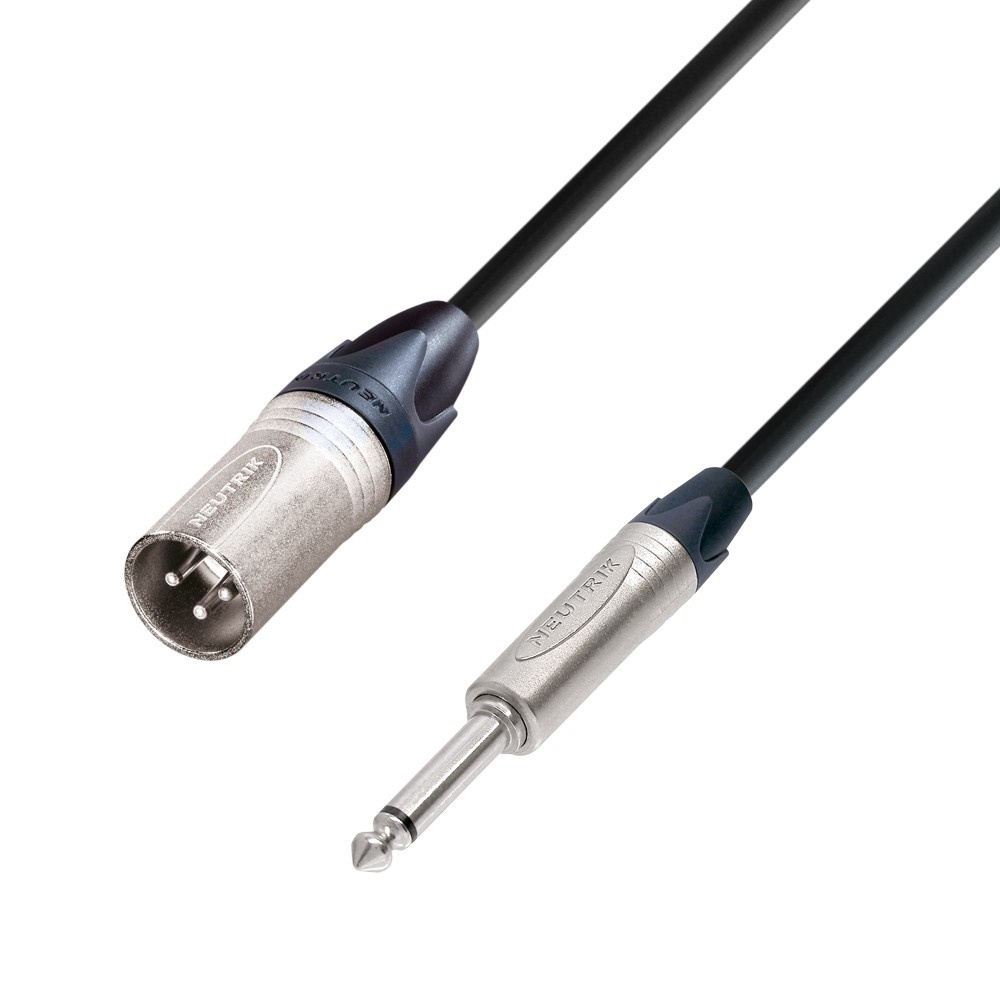 Audio kabel Neutrik XLR Male naar Jack TS 1.5m
