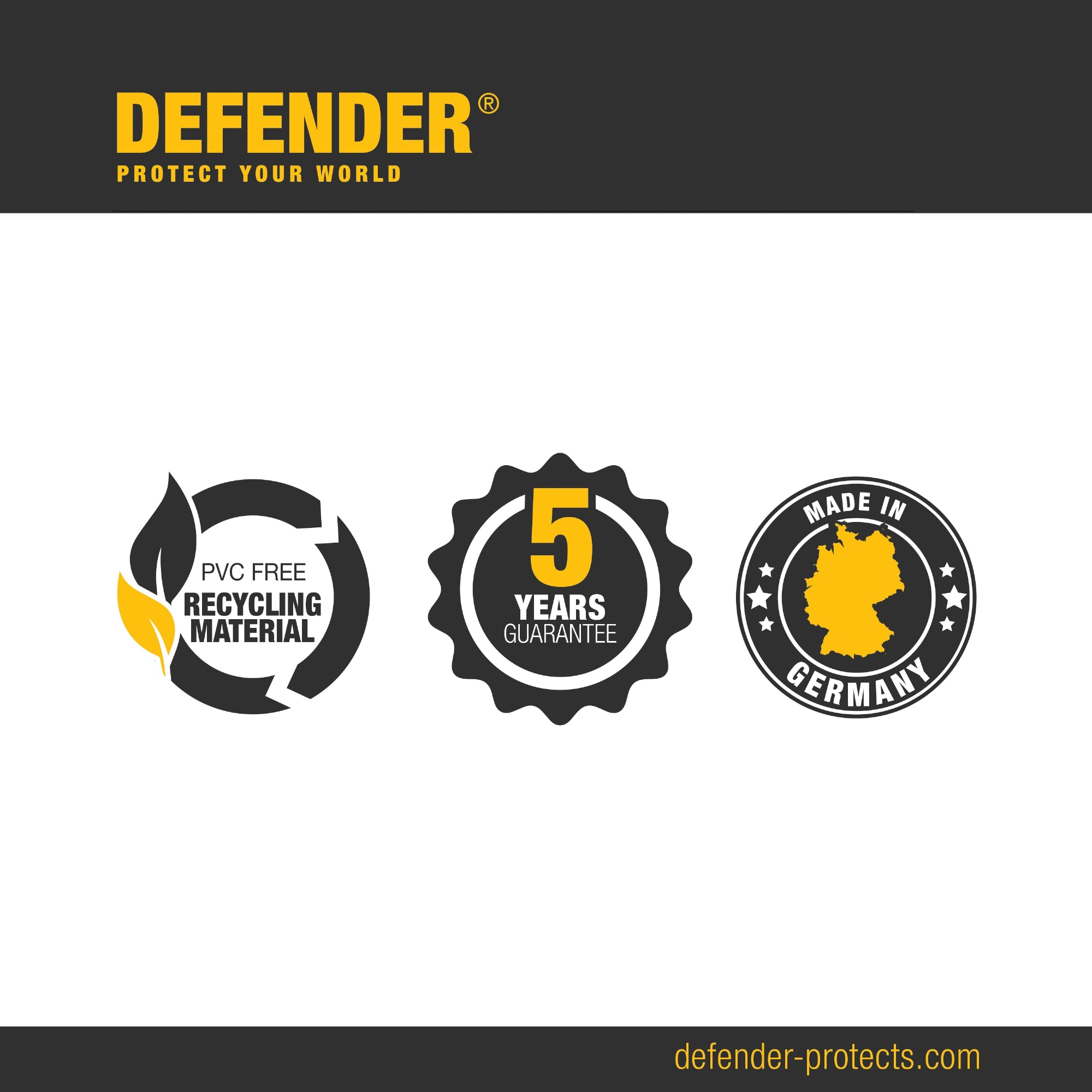 Defender OFFICE End Ramp GREY