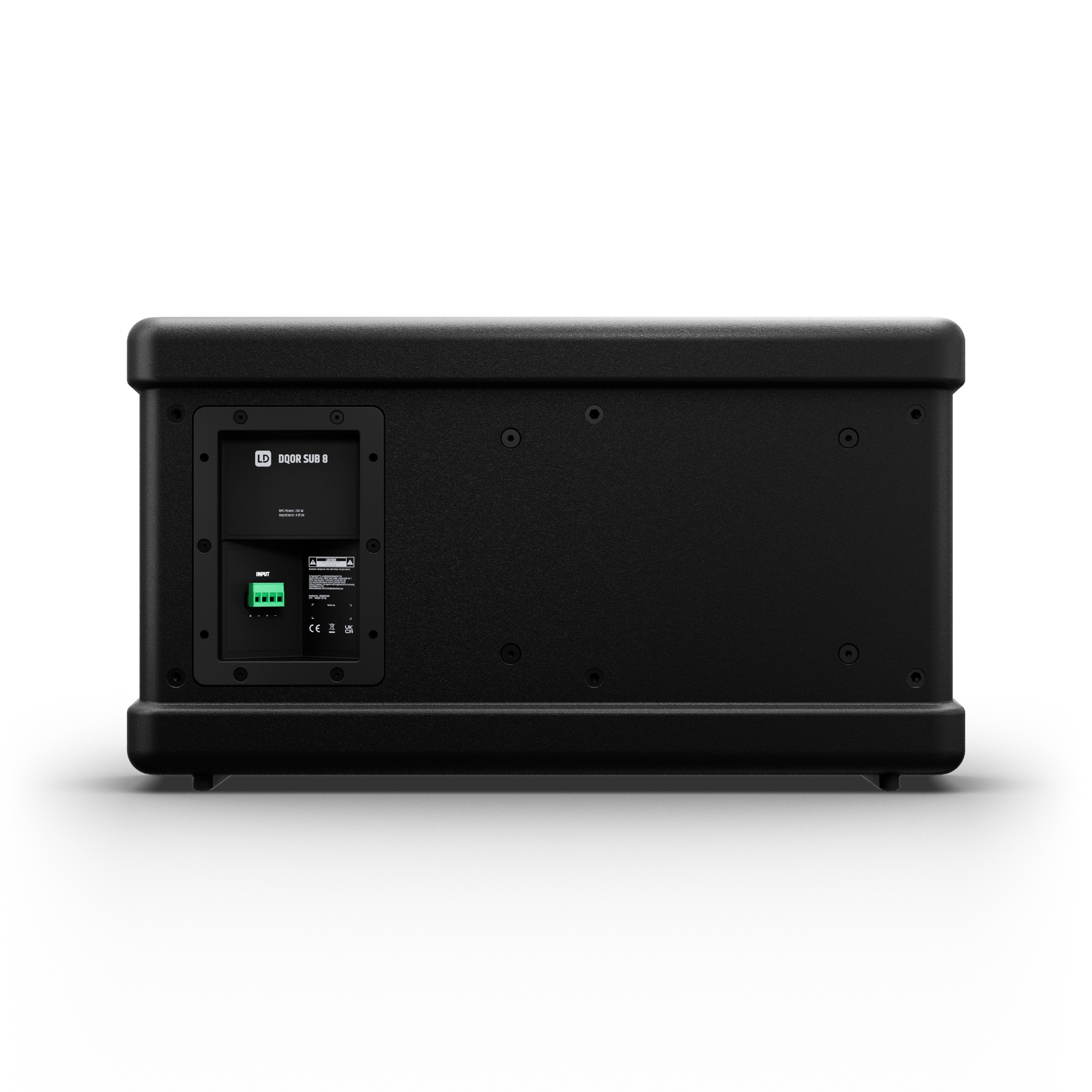 DQOR­® SUB 8 Zwart