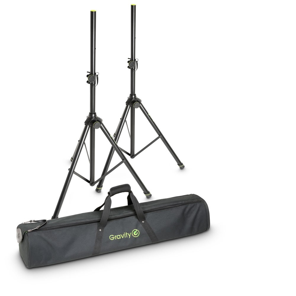 Gravity SS5211B Speakerstatieven incl. Draagtas SET