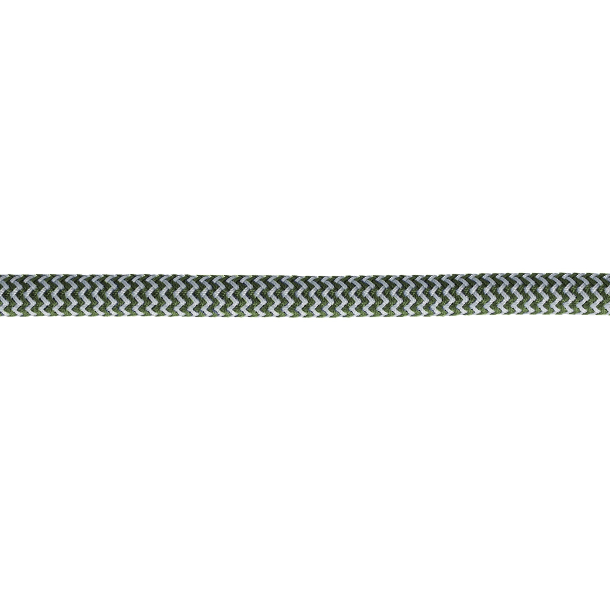 Instrumentkabel Nylon mantel groen Jack TS 6m