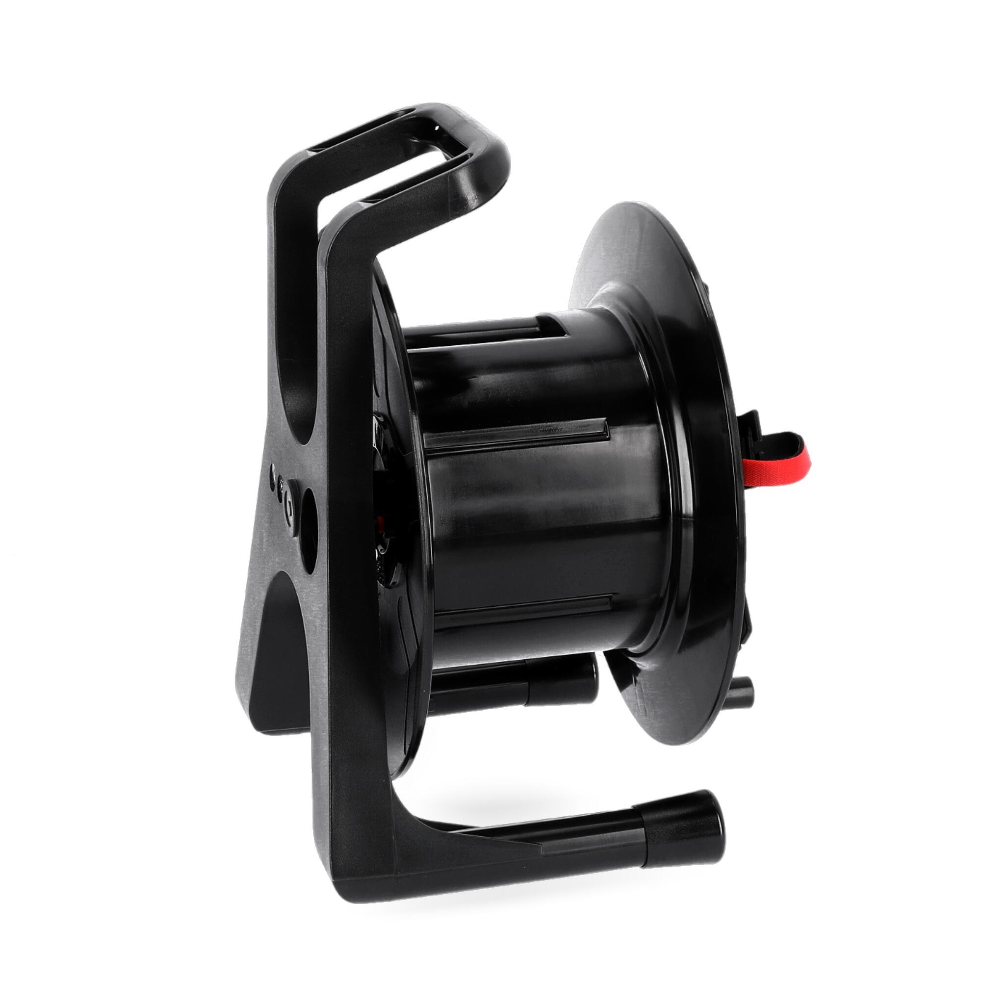 Kabel haspel plactic met staal frame L