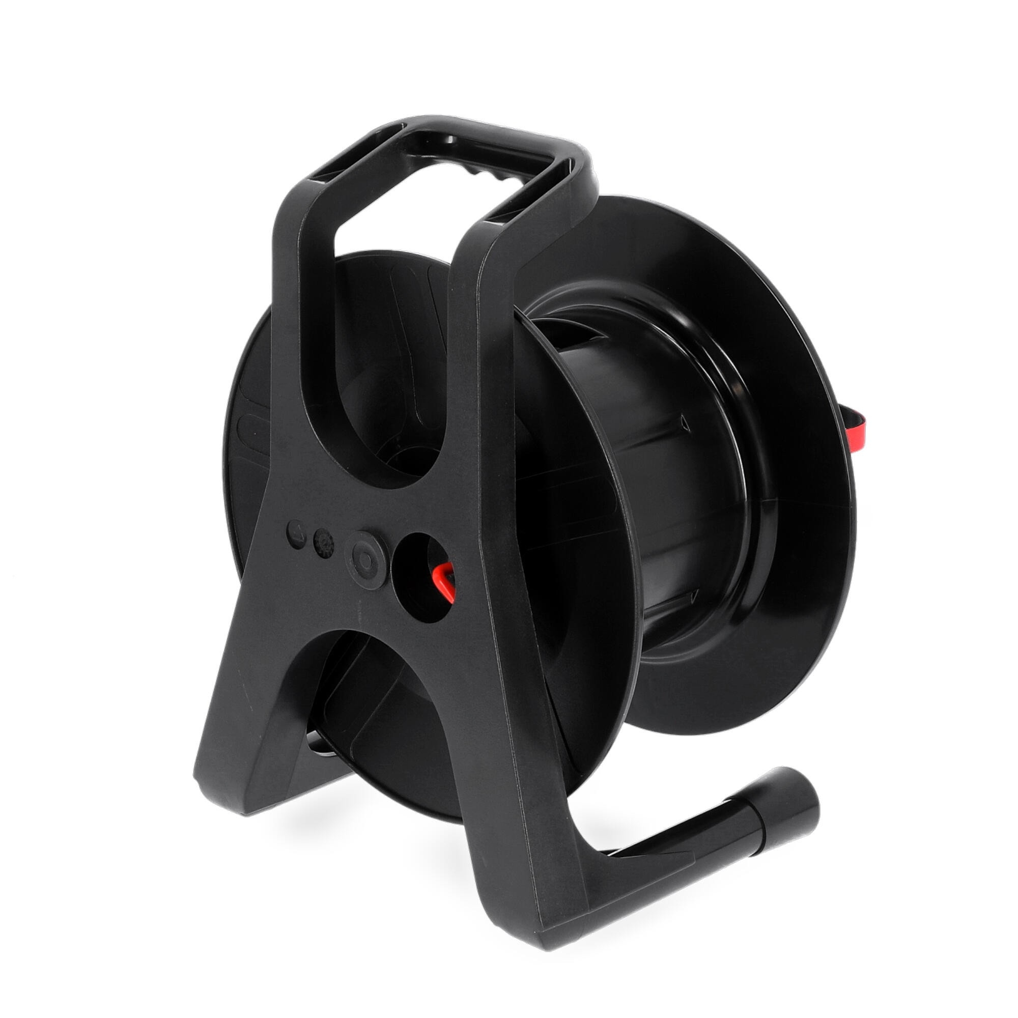 Kabel haspel plactic met staal frame L