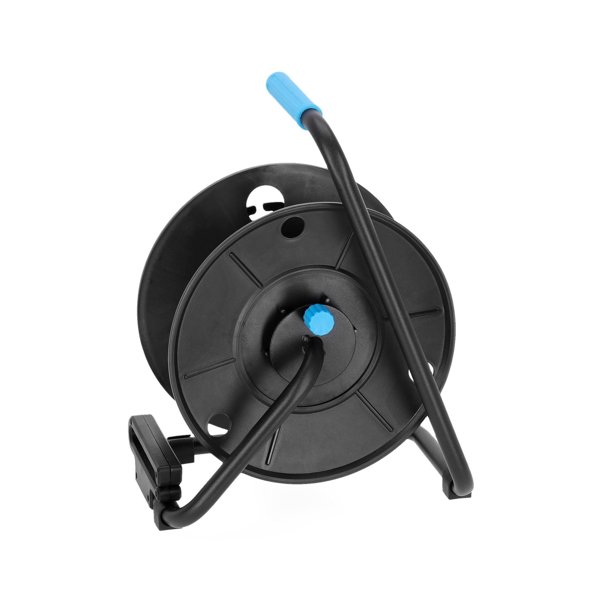 Kabel haspel plactic met staal frame M