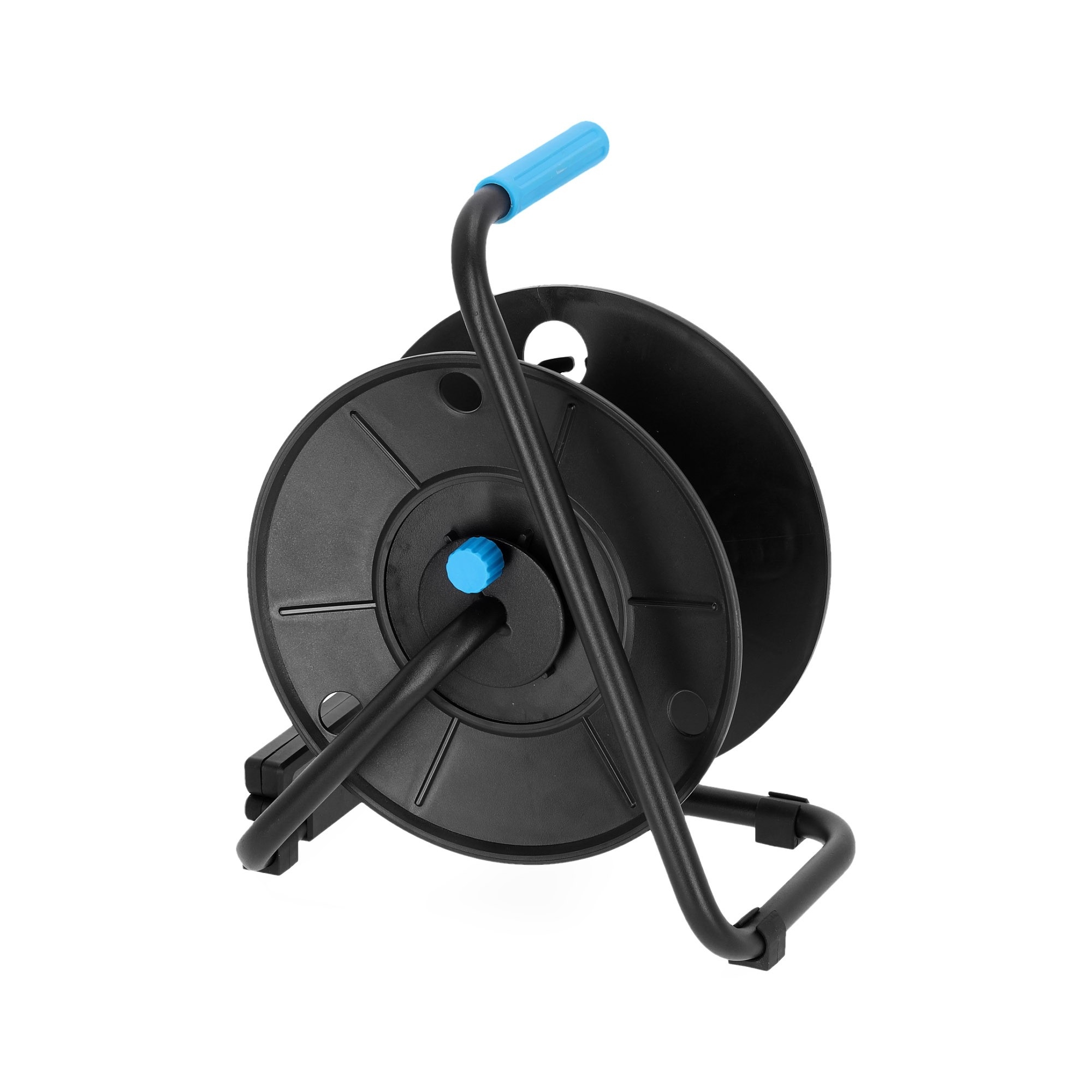 Kabel haspel plactic met staal frame M