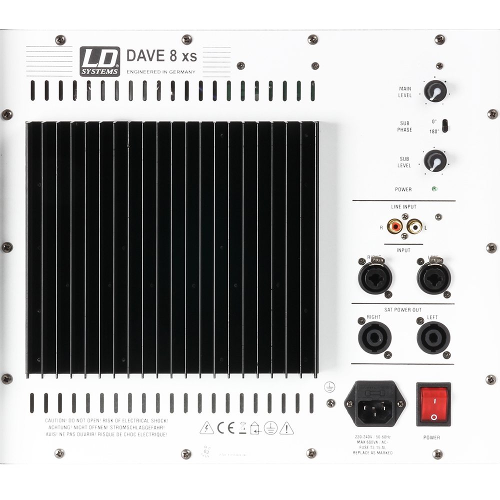 LD Systems DAVE 8 XS Wit