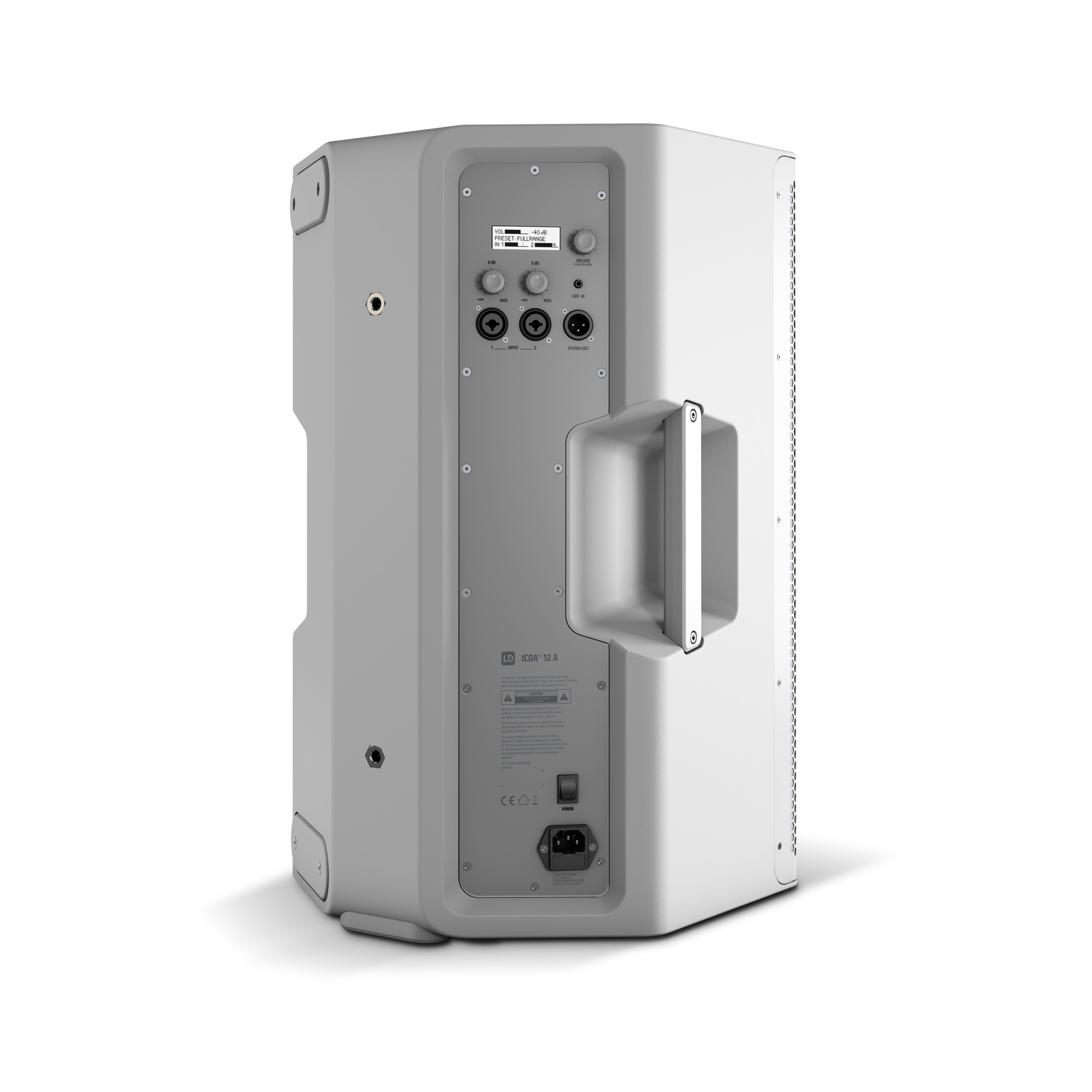 LD Systems ICOA 12 Actief Wit