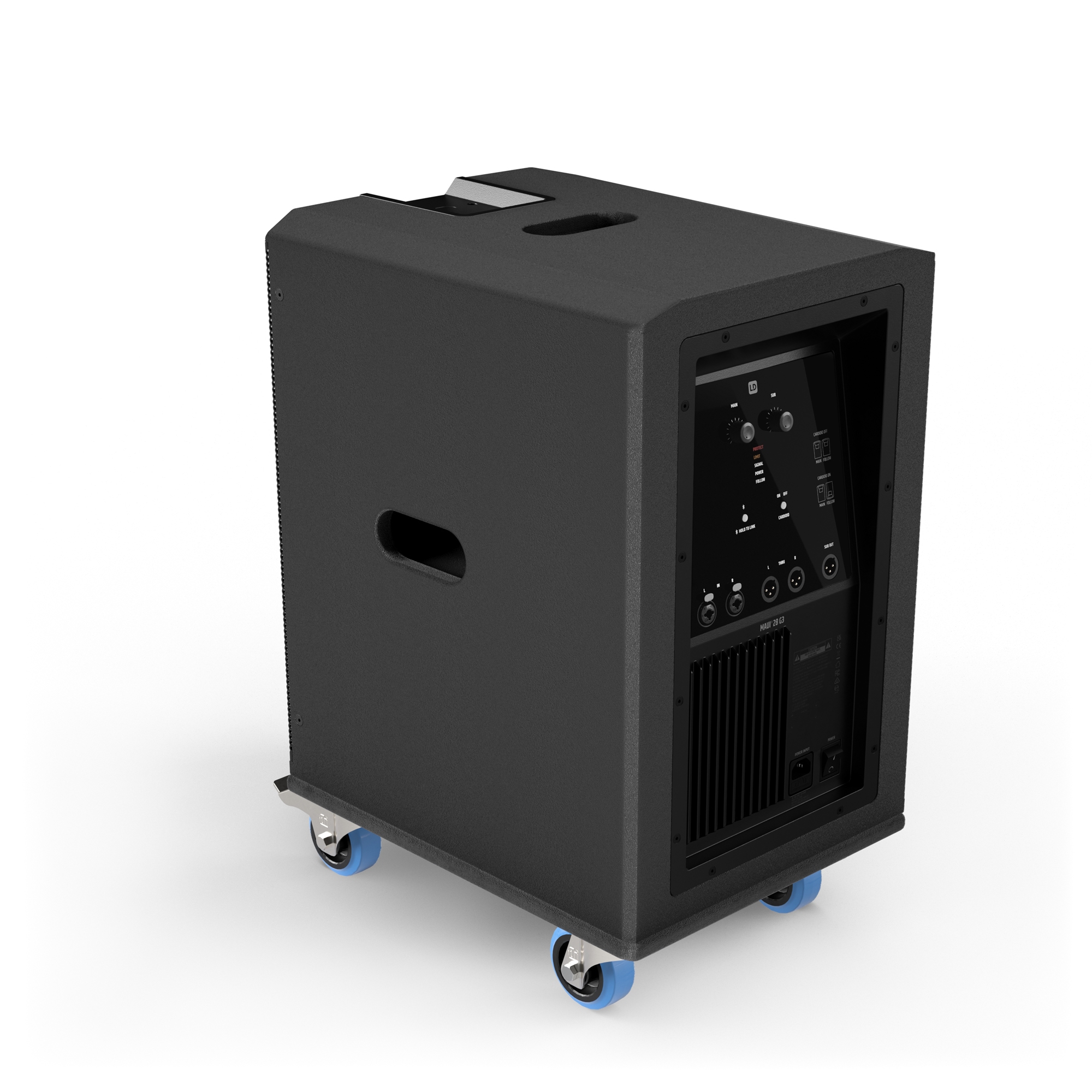 LD Systems MAUI 28 G3 CB Wielplaat