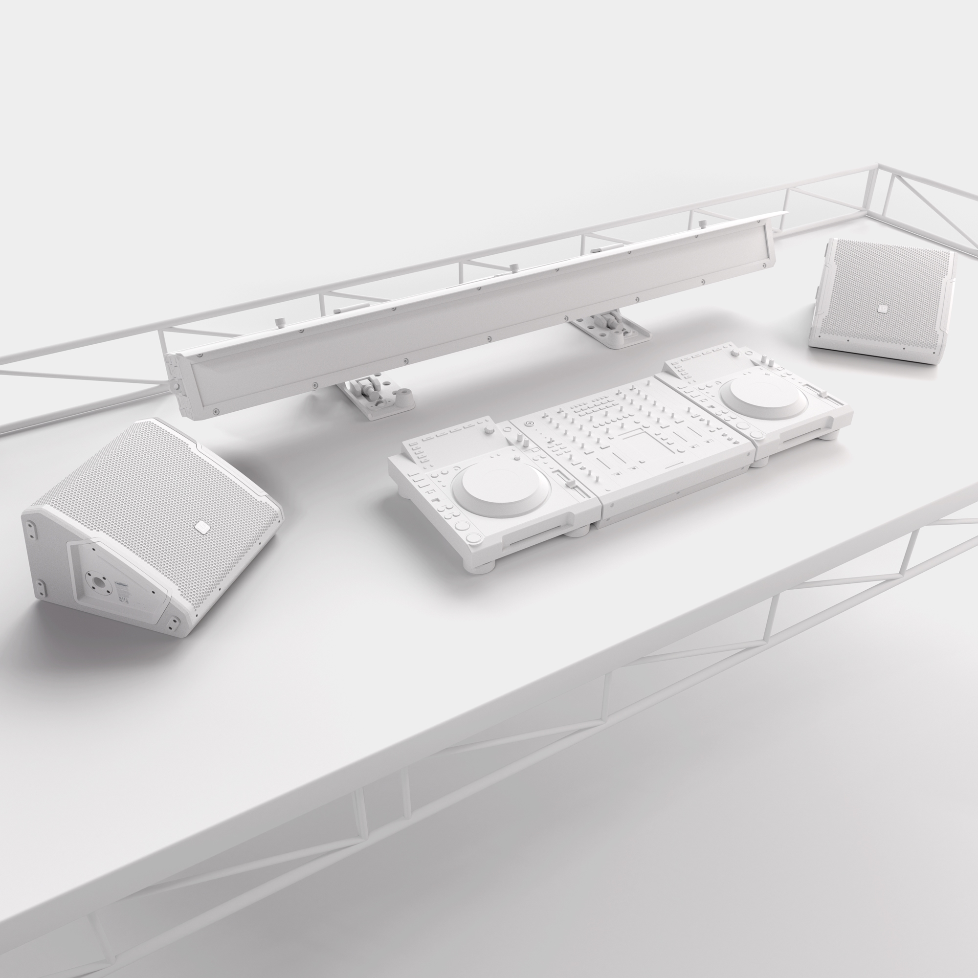 LD Systems MON 10 Actief G3 Wit