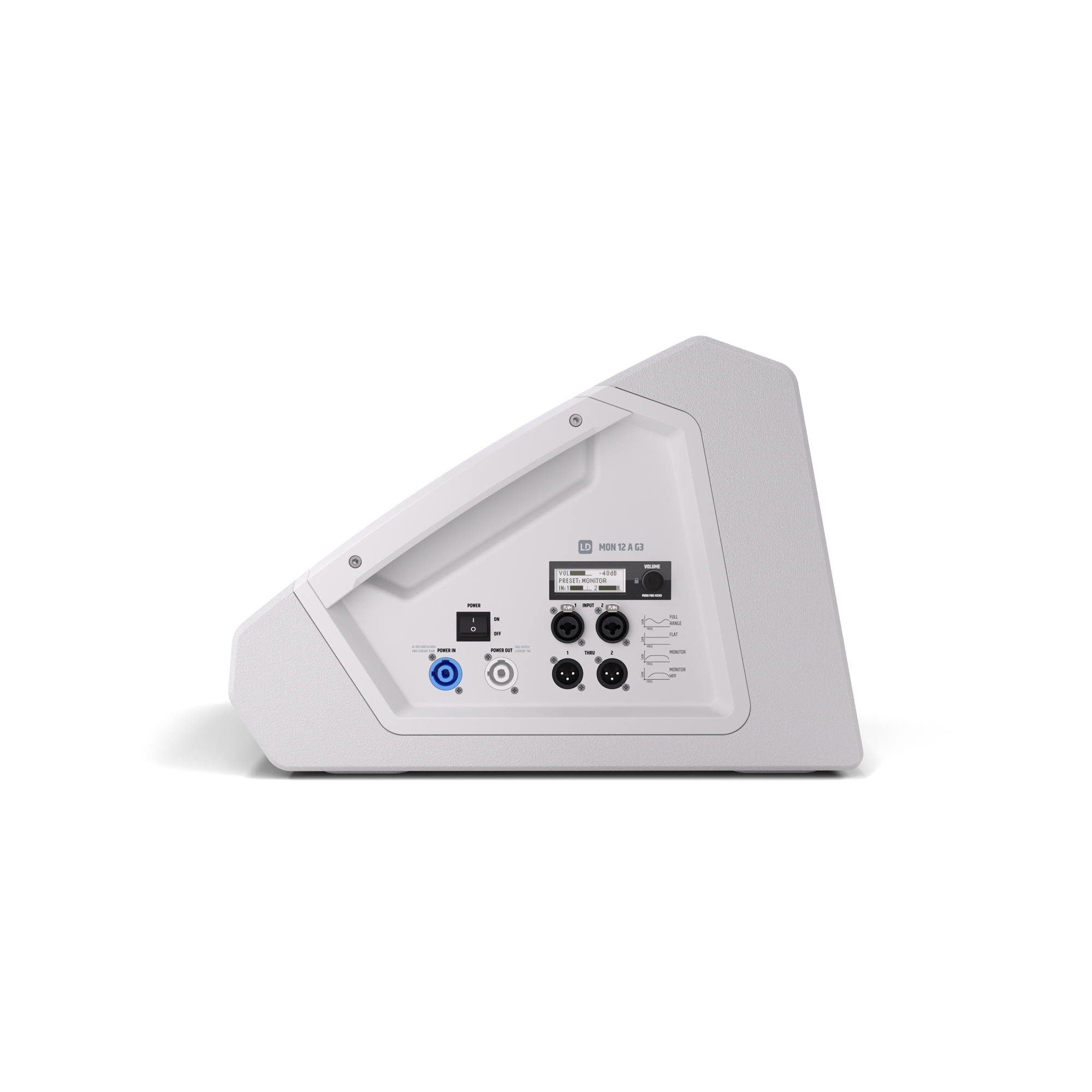 LD Systems MON 12 Actief G3 Wit