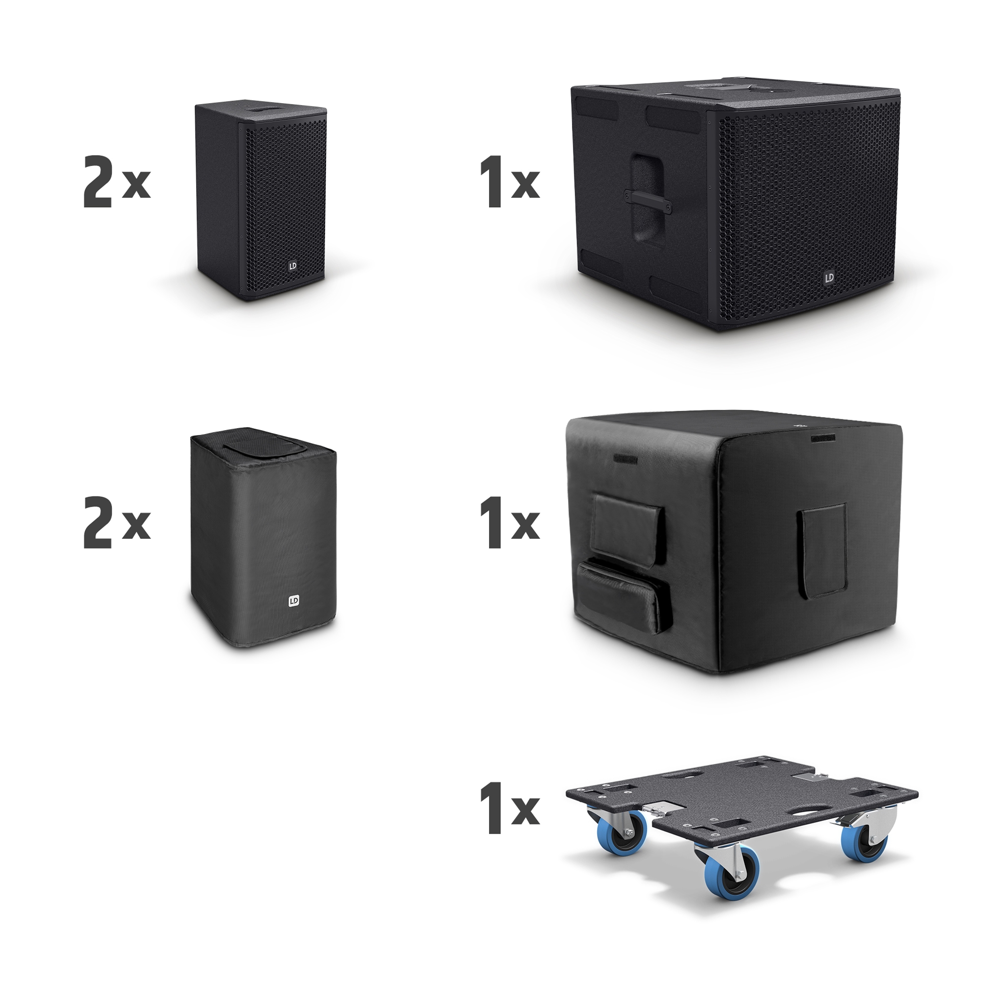 LD Systems STINGER G3 LOUNGE SET Actief