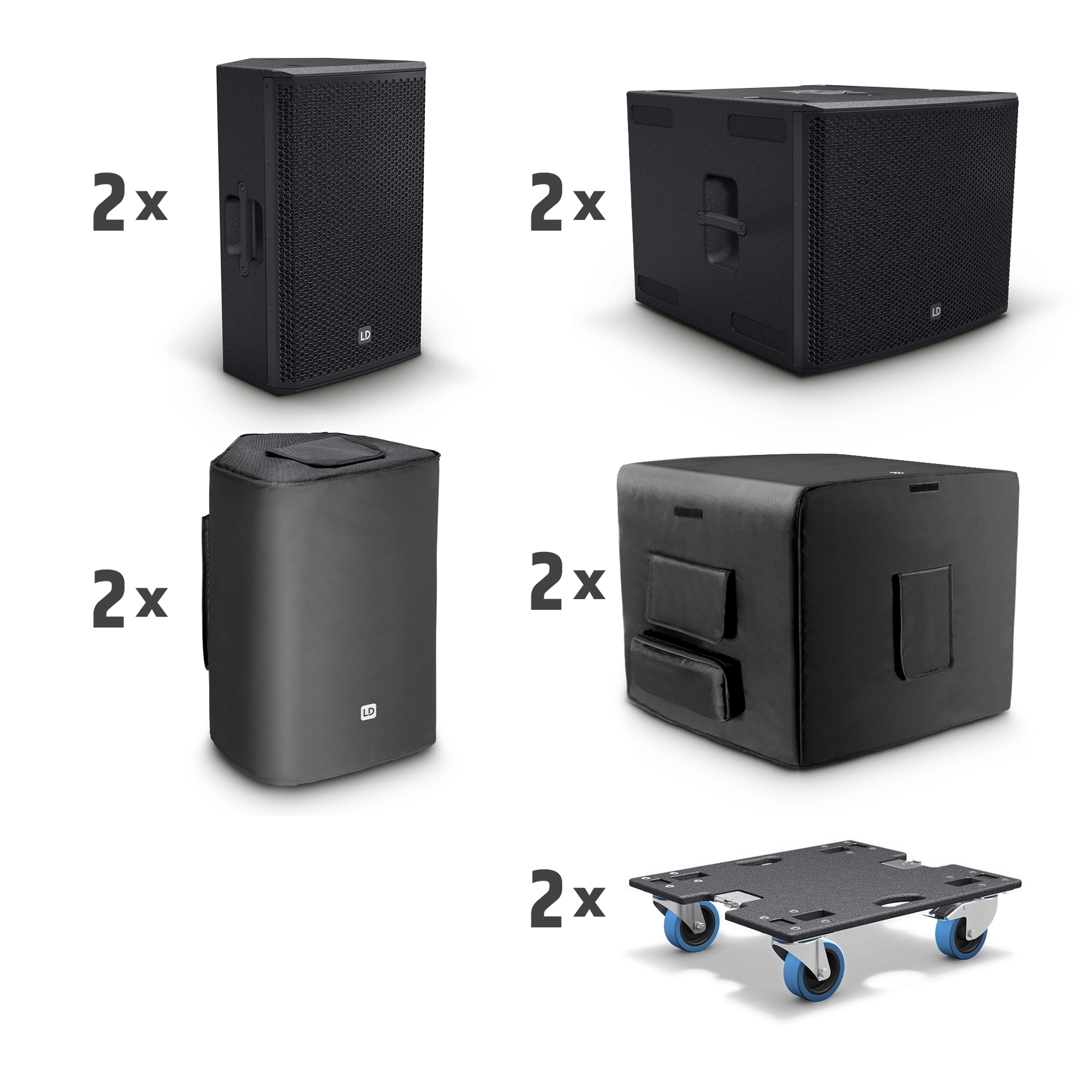 LD Systems STINGER G3 POWER SET Actief
