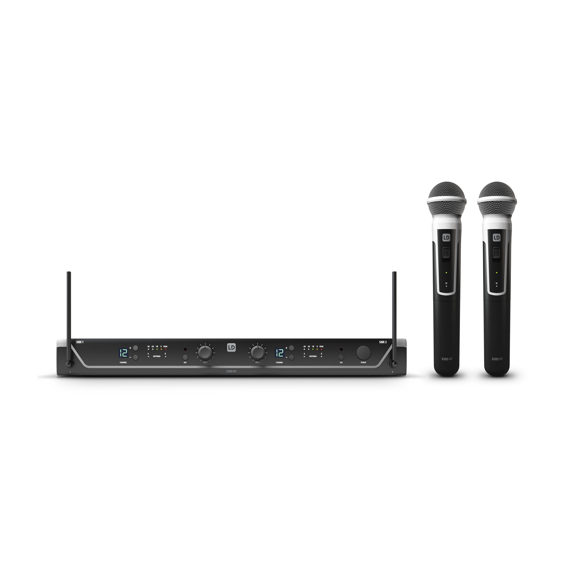 LD Systems U306 Draadloze Microfoon Series (Dubbel)