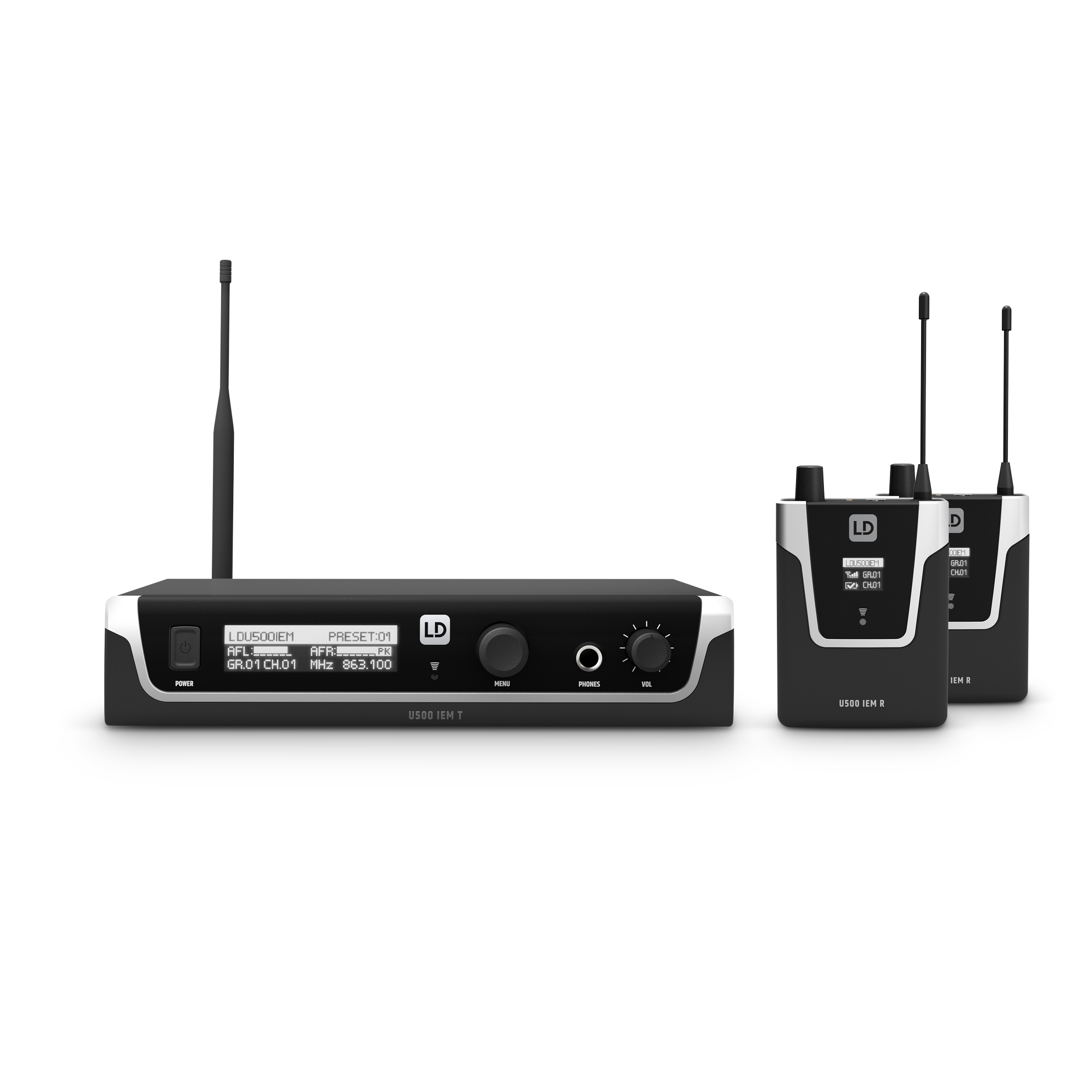 LD Systems U500 Series In-Ear Monitoring System Bundel