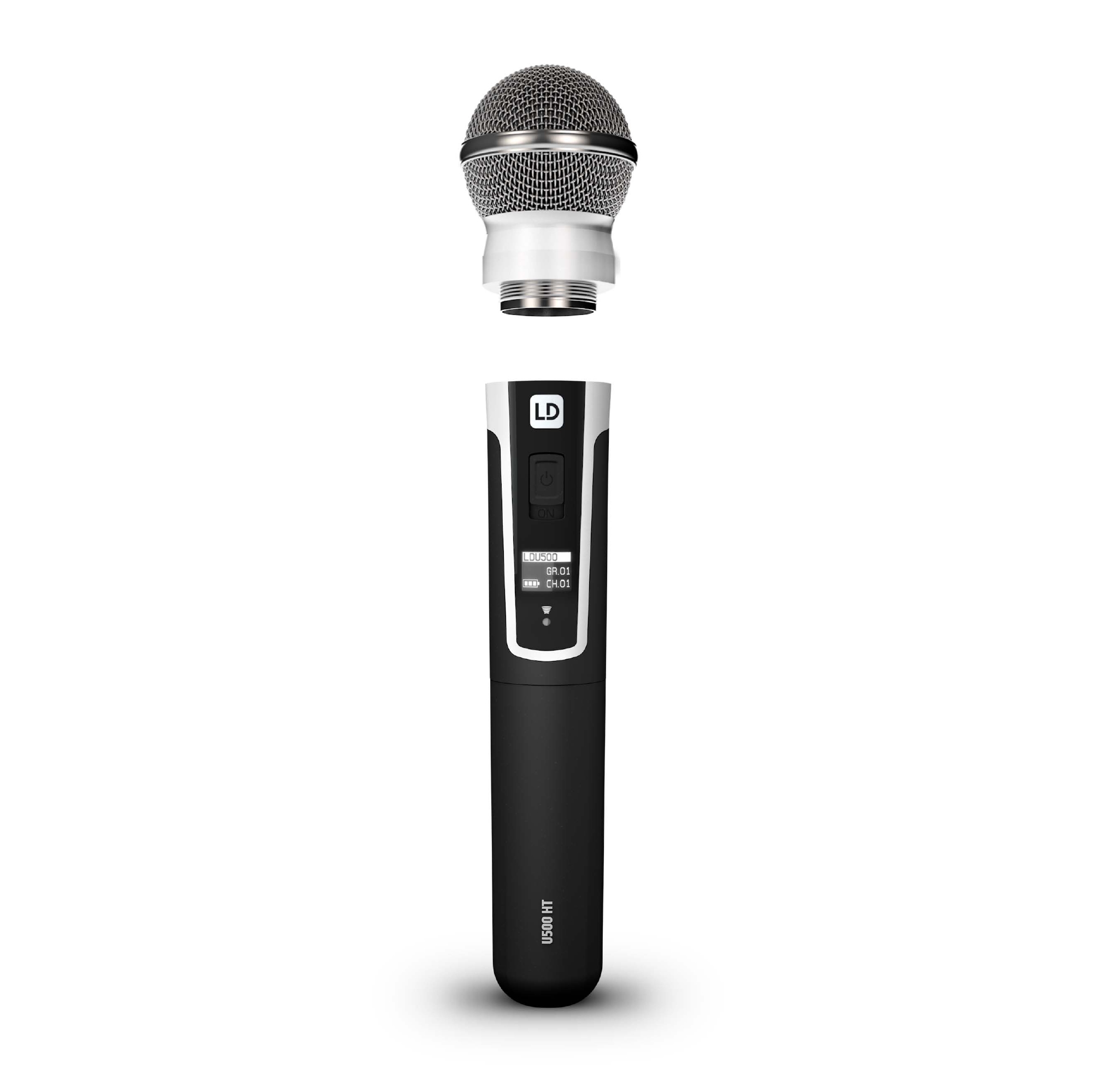LD Systems U518 Draadloze Microfoon Series (Dubbel)