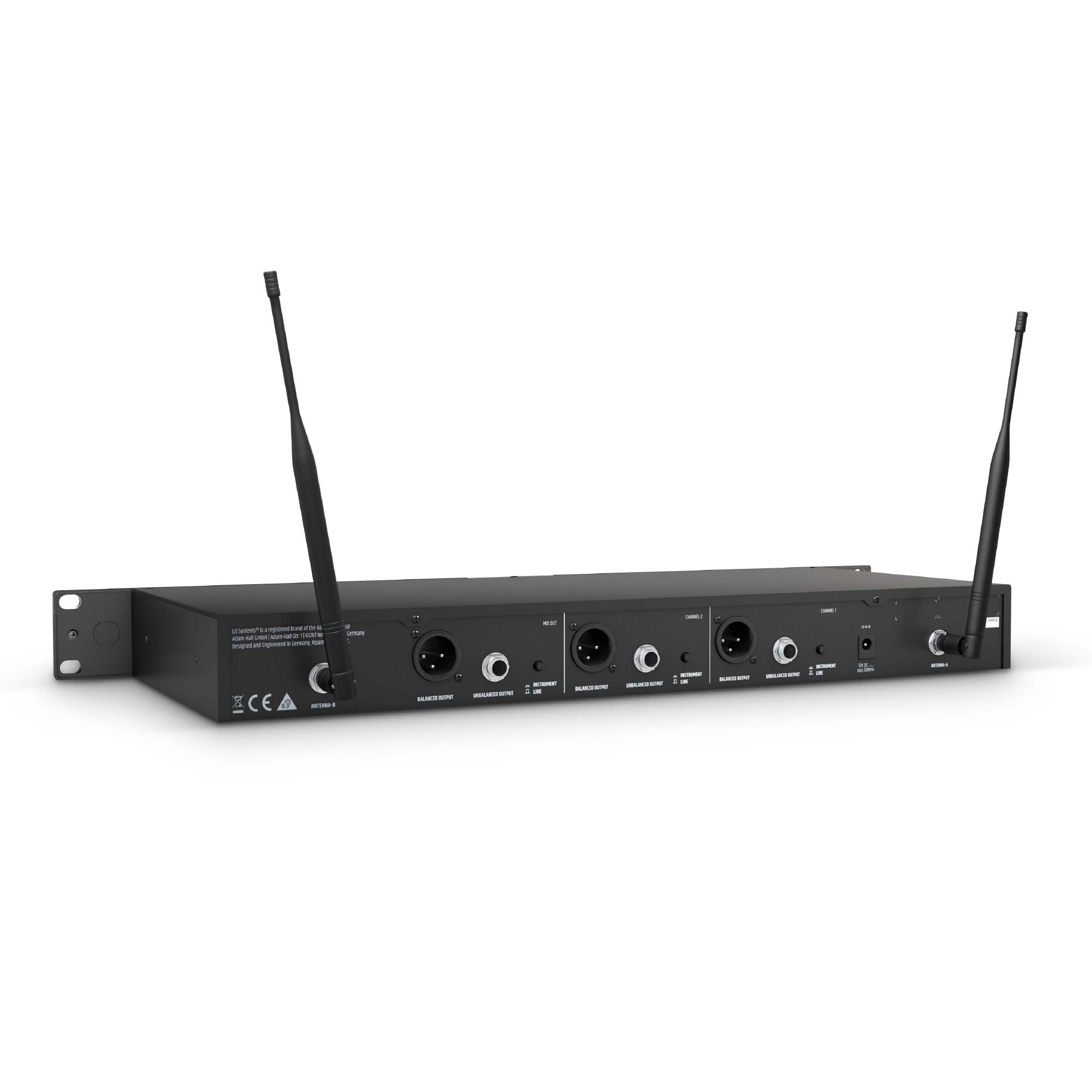 LD Systems U518 Draadloze Microfoon Series (Dubbel)
