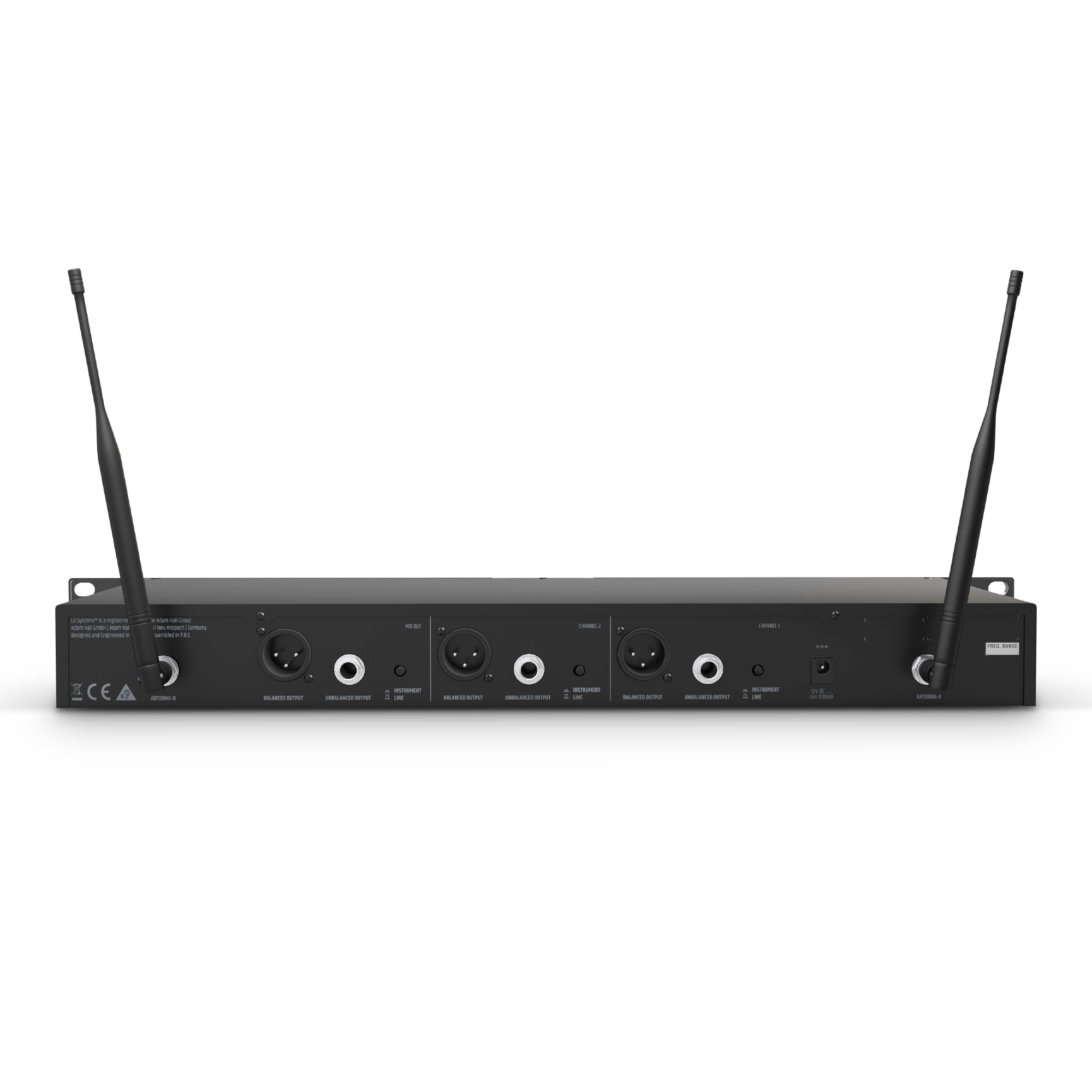 LD Systems U518 Draadloze Microfoon Series (Dubbel)