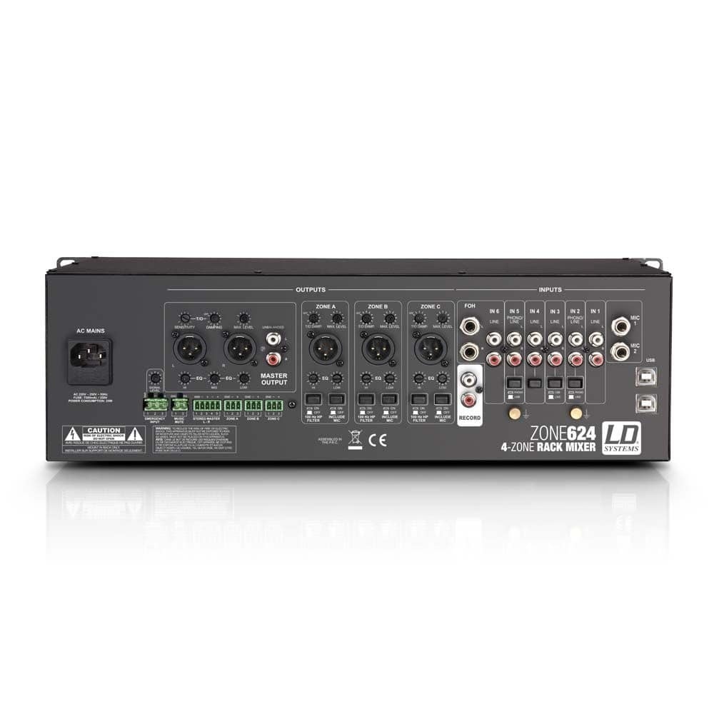 LD Systems ZONE 624 Mixer