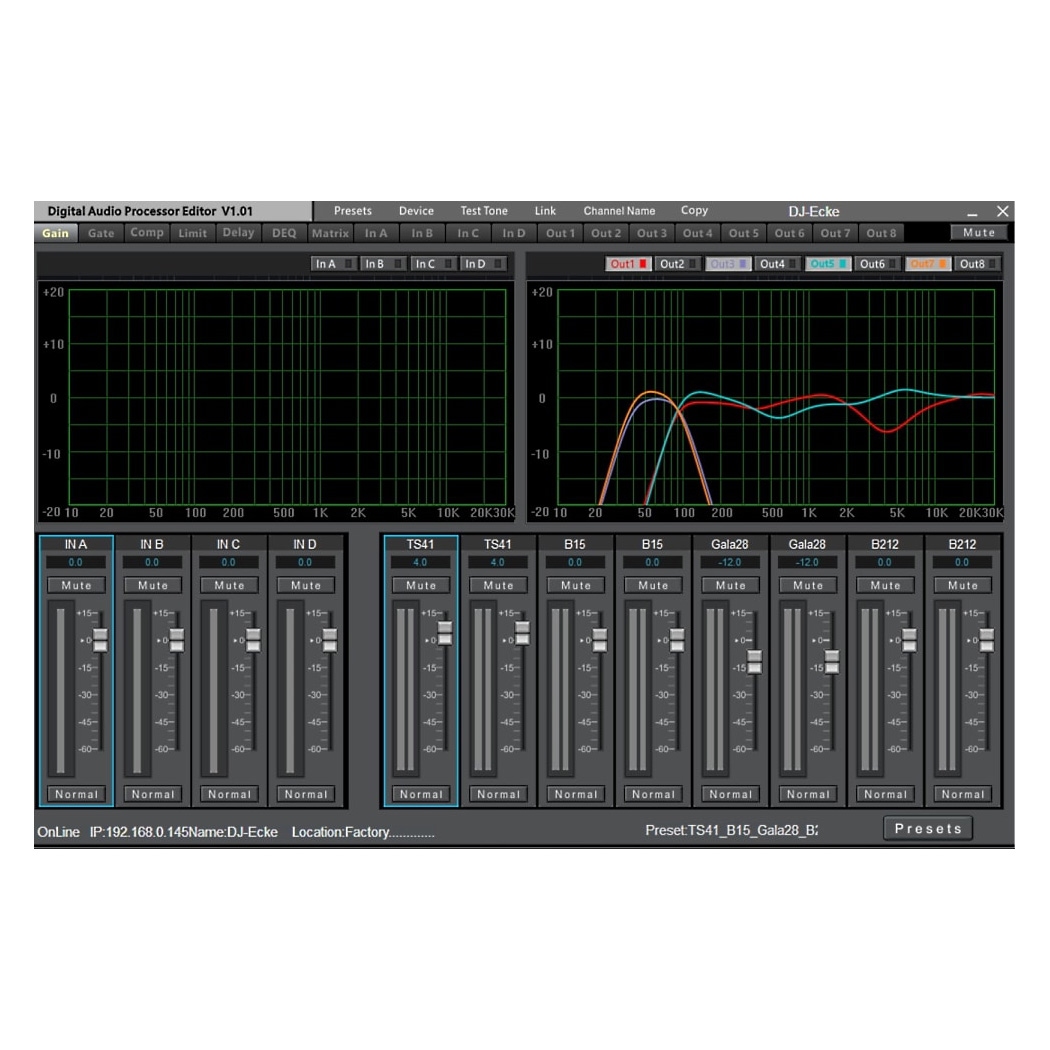 PL Audio DSP 480