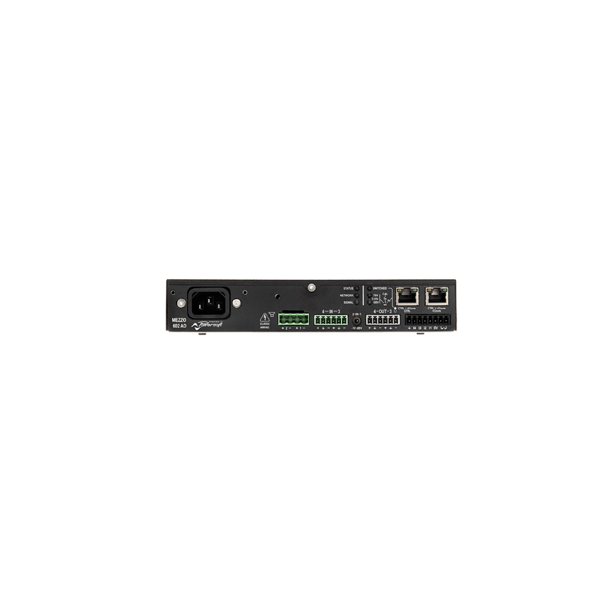 Powersoft MEZZO602A+AES67+DANTE