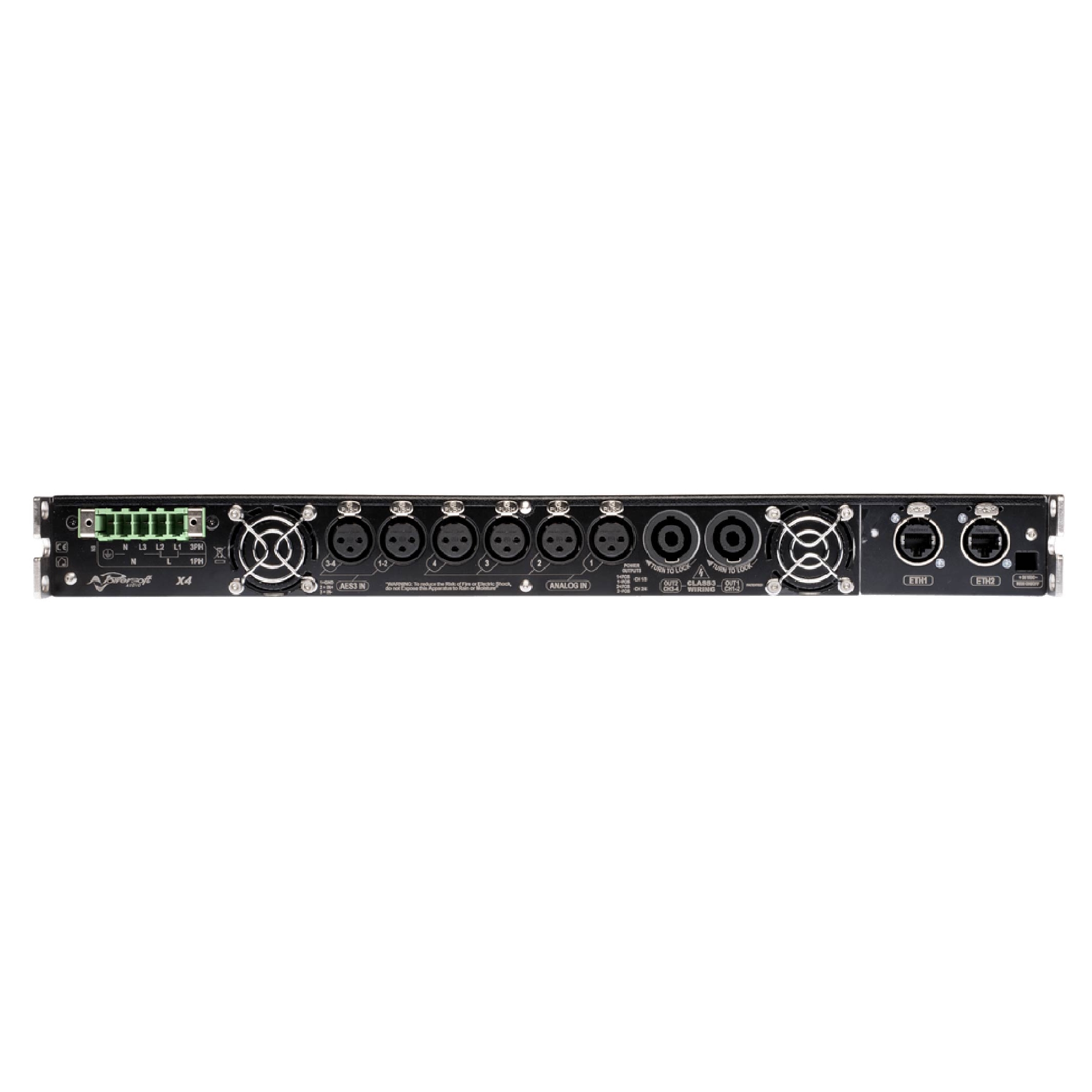 Powersoft X4 DSP+DANTE