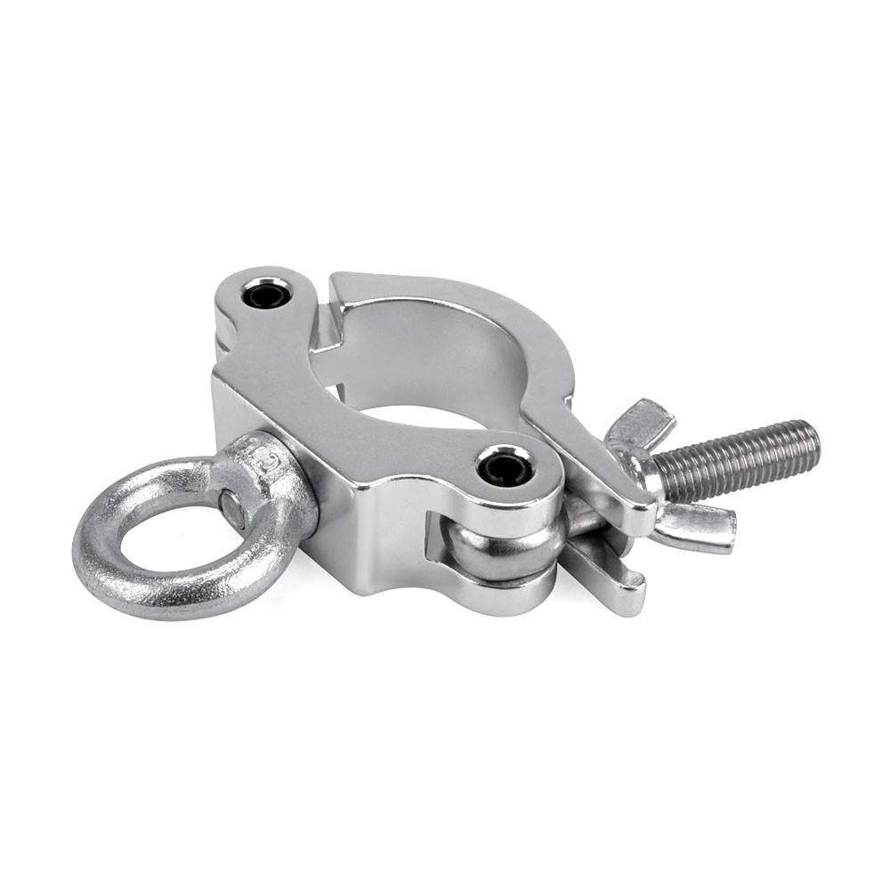RIGGATEC Halfcoupler Small, Zilver, with Ring max. Load 170 kg (48 - 51 mm)