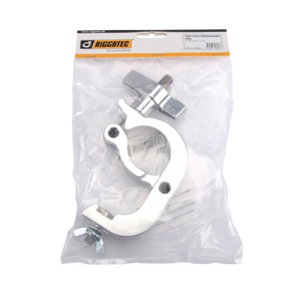 RIGGATEC Multi Clamp max. Load 250 kg (48 - 51 mm) Zilver