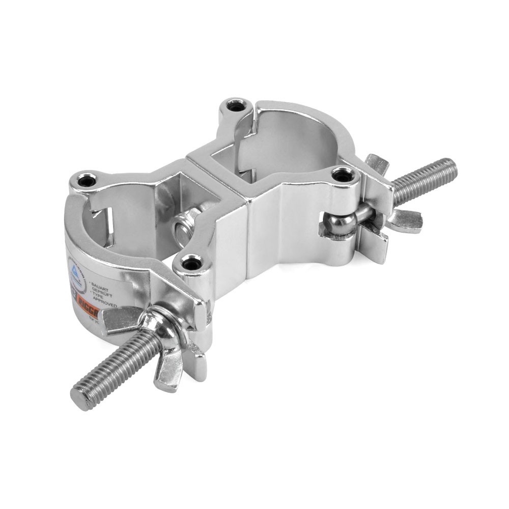 RIGGATEC Swivel Coupler Slim Zilver max. 50 kg (32 - 35 mm)