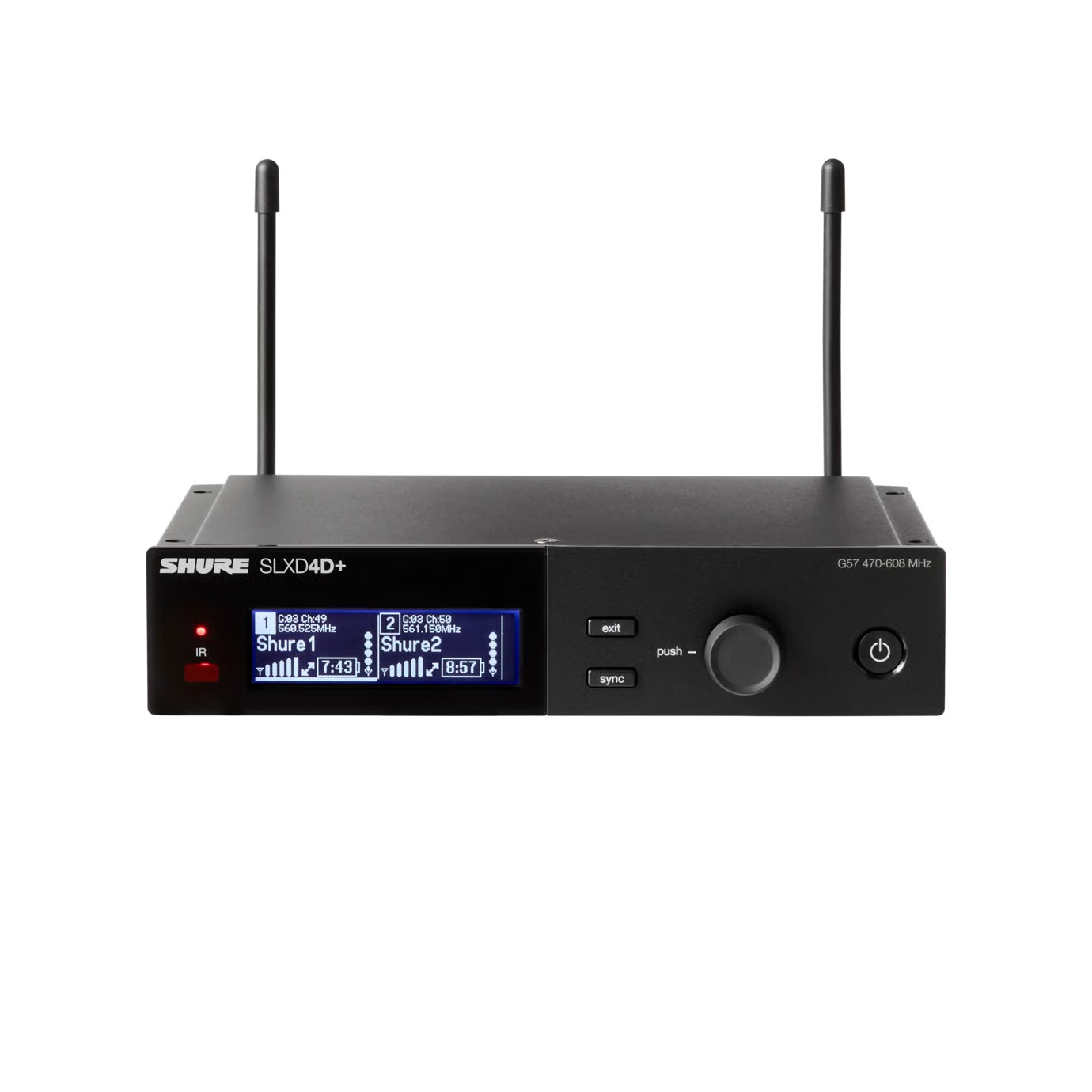 Shure SLXD+ Dual Ontvanger